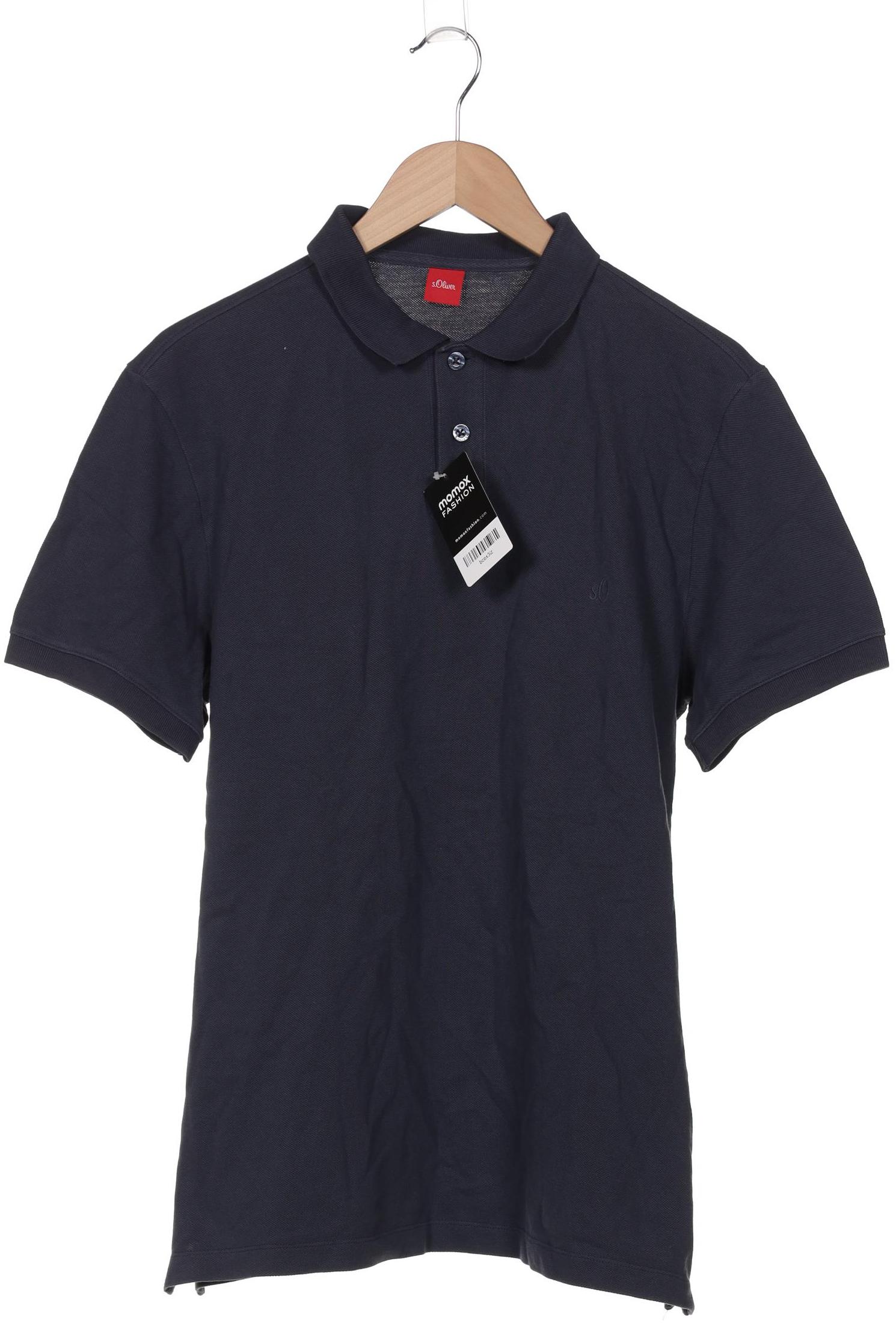 

s.Oliver Herren Poloshirt, marineblau, Gr. 52