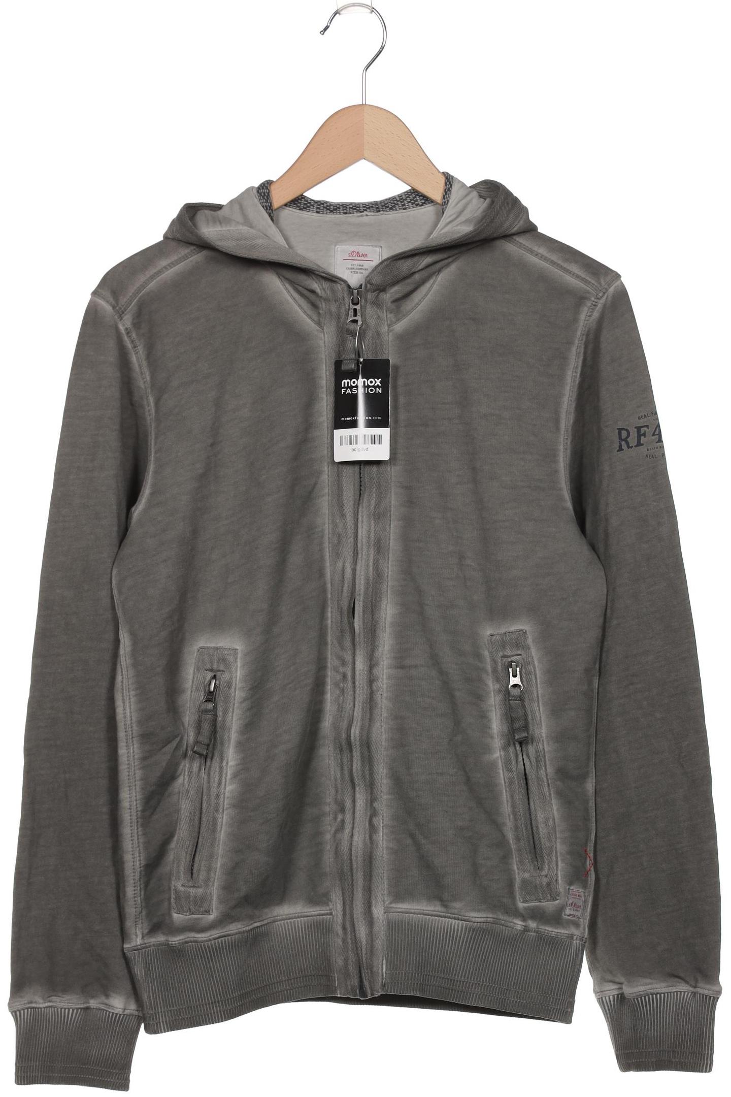 

s.Oliver Herren Kapuzenpullover, grau, Gr. 46