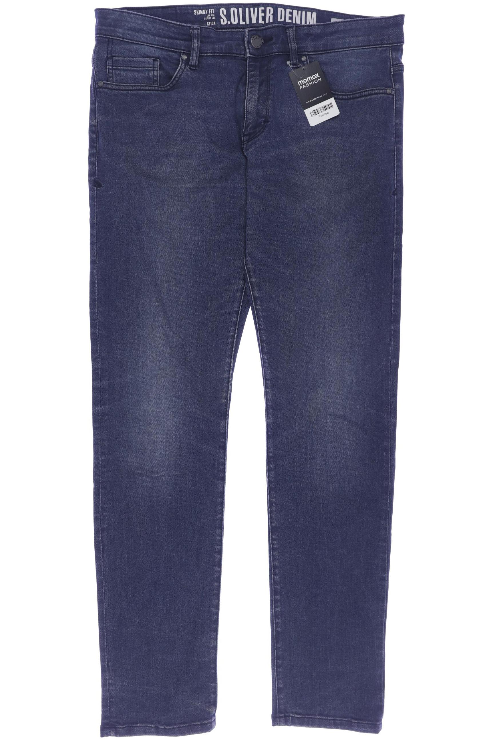 

s.Oliver Herren Jeans, marineblau, Gr. 34
