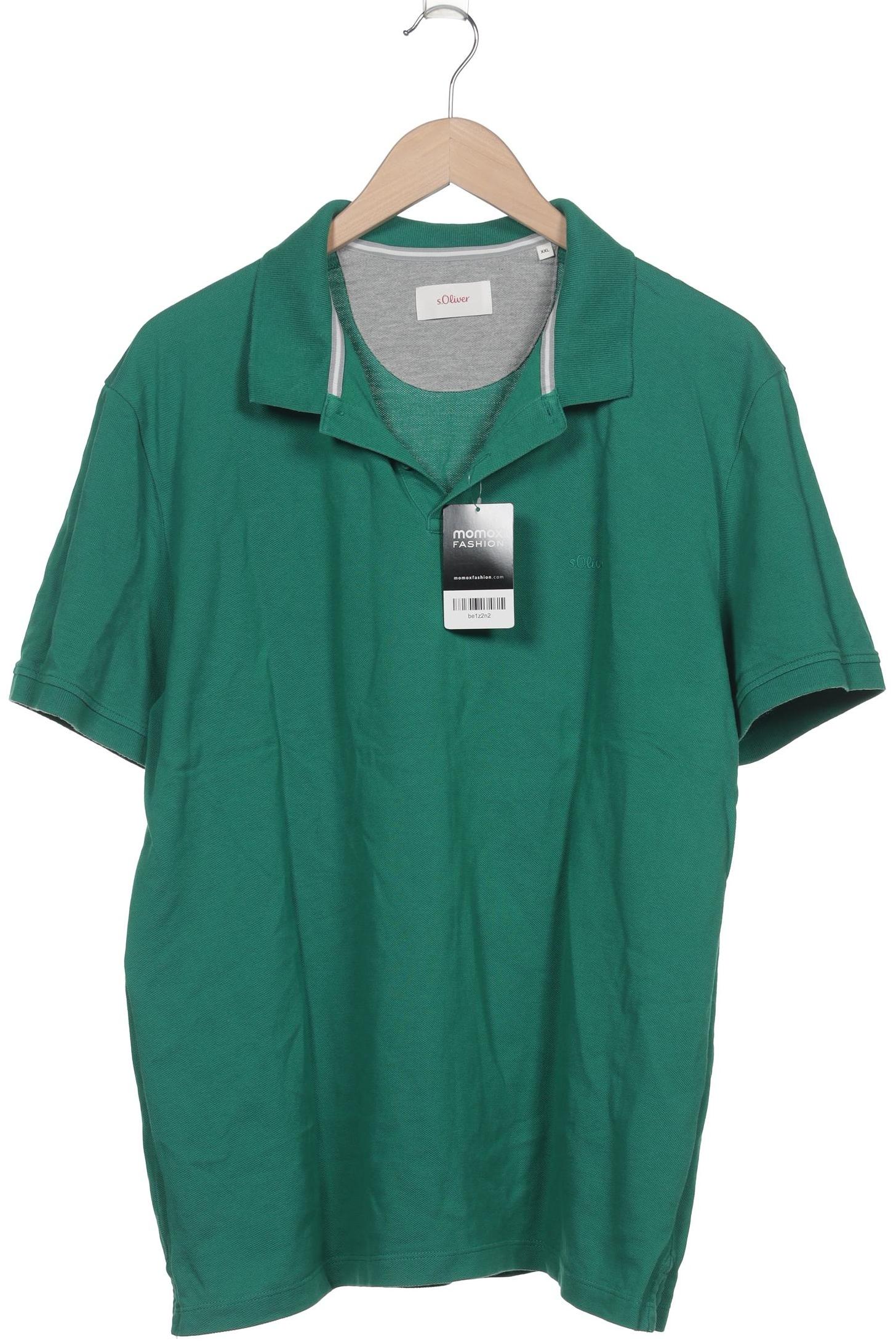 

s.Oliver Herren Poloshirt, grün, Gr. 56