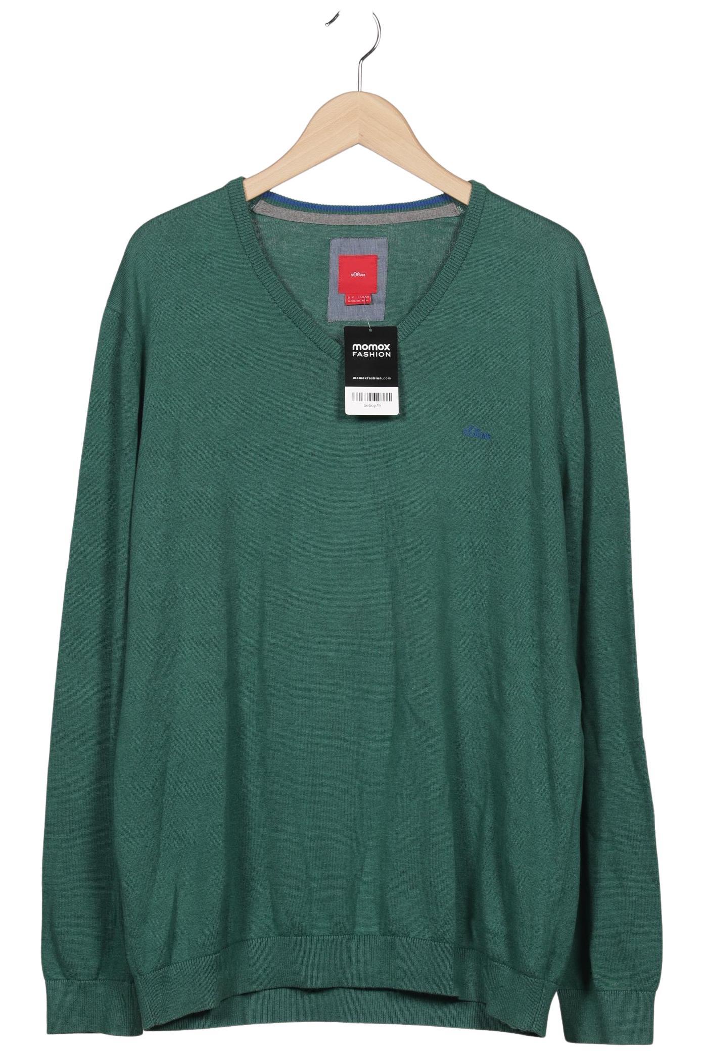 

s.Oliver Herren Pullover, grün, Gr. 54