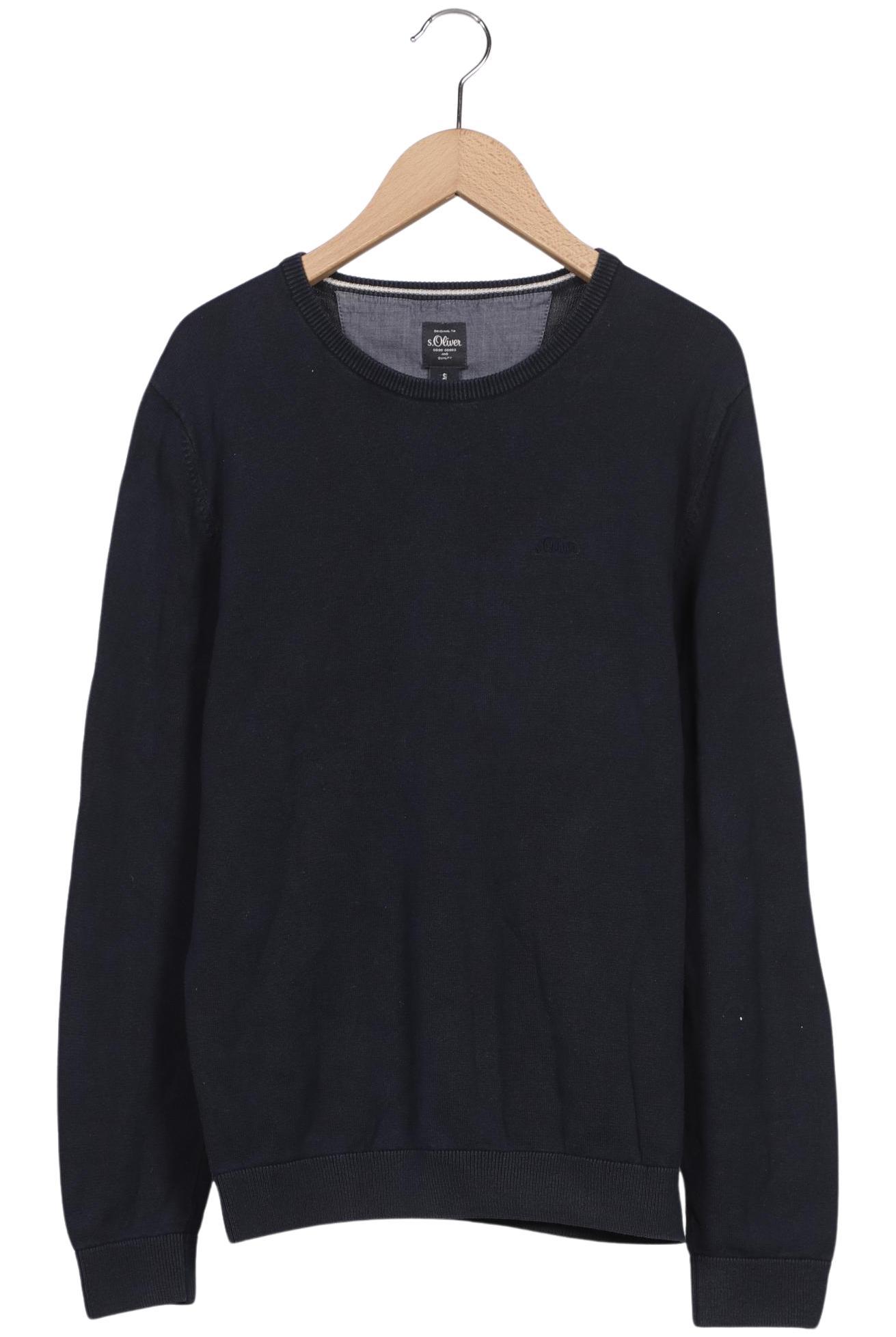 

s.Oliver Herren Pullover, marineblau, Gr. 46