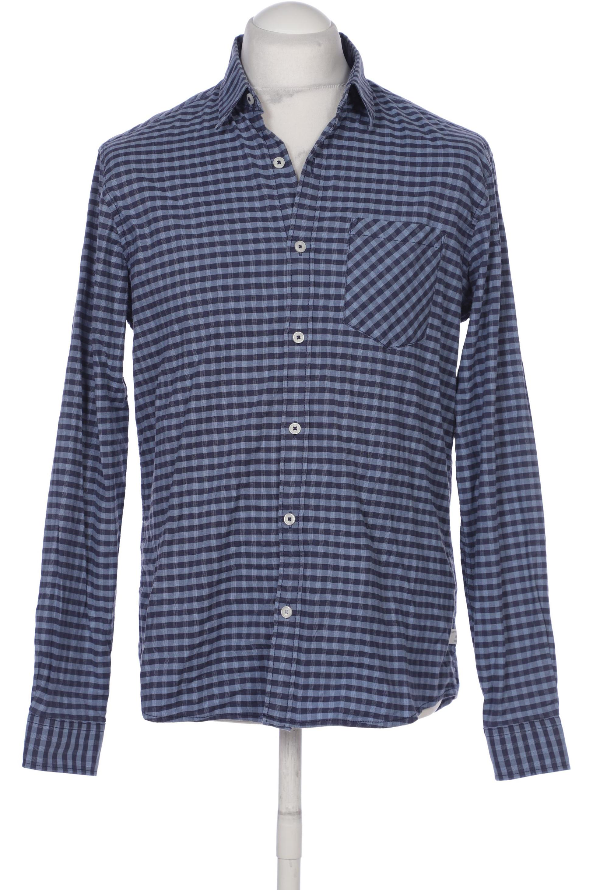 

s.Oliver Herren Hemd, blau, Gr. 48