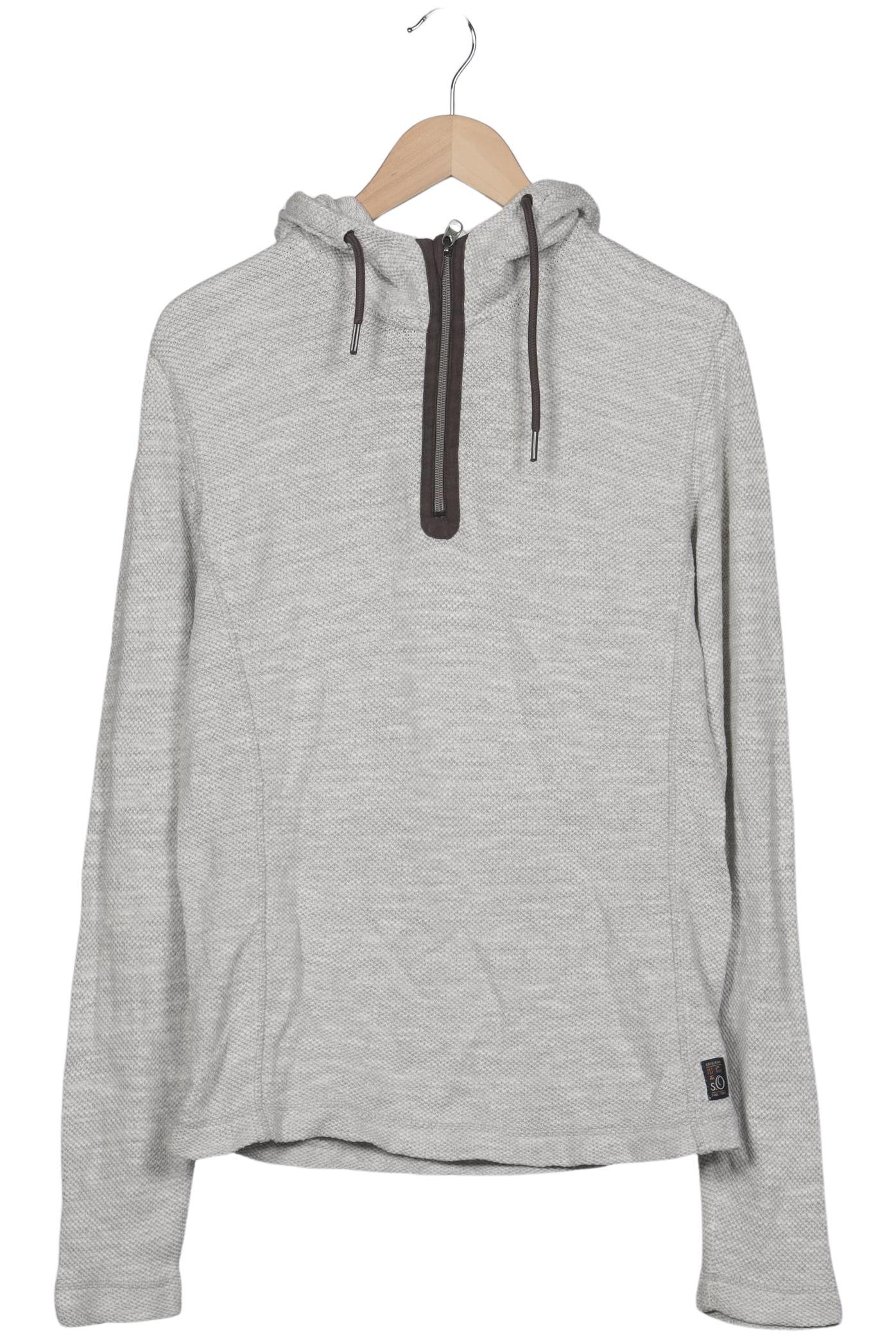 

s.Oliver Herren Kapuzenpullover, grau, Gr. 48