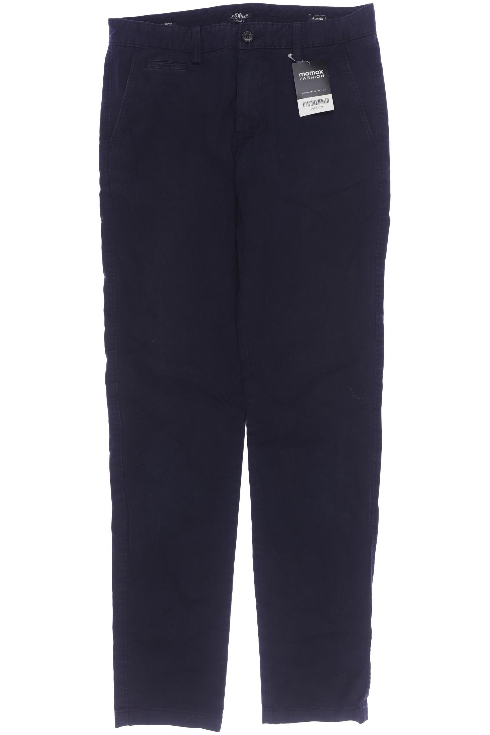 

s.Oliver Herren Stoffhose, marineblau, Gr. 30