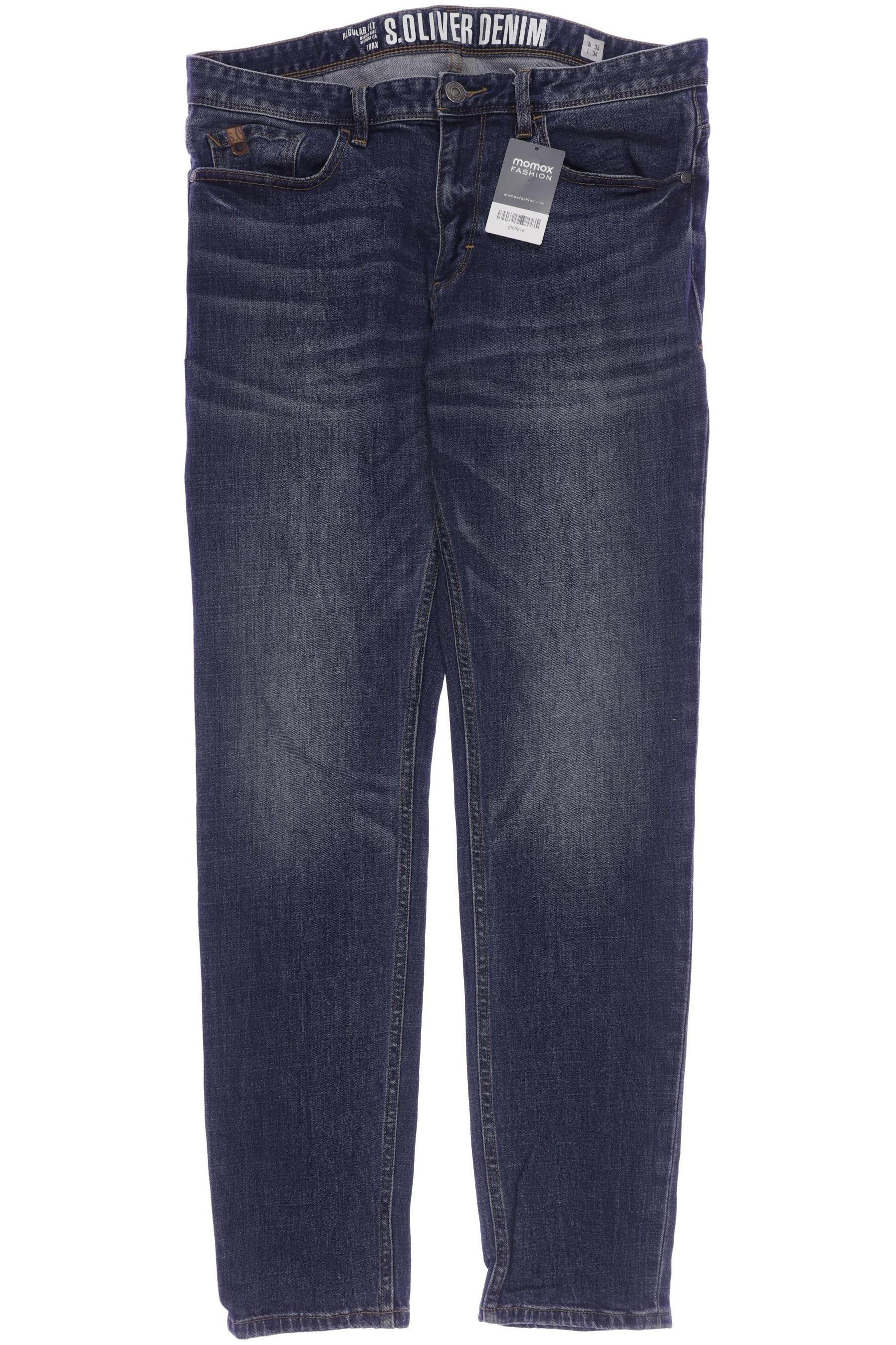 

s.Oliver Herren Jeans, blau, Gr. 33