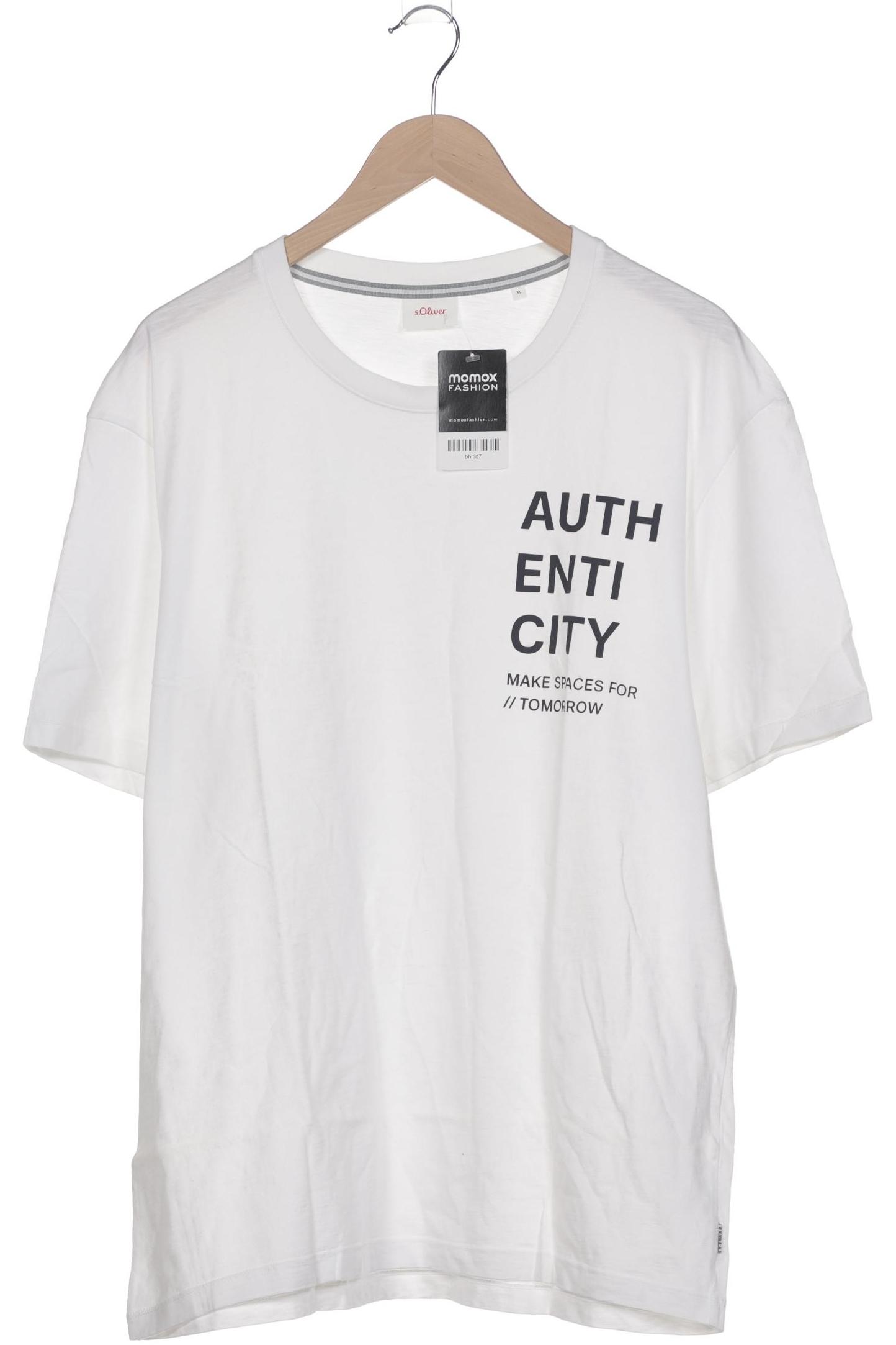 

s.Oliver Herren T-Shirt, weiß, Gr. 54