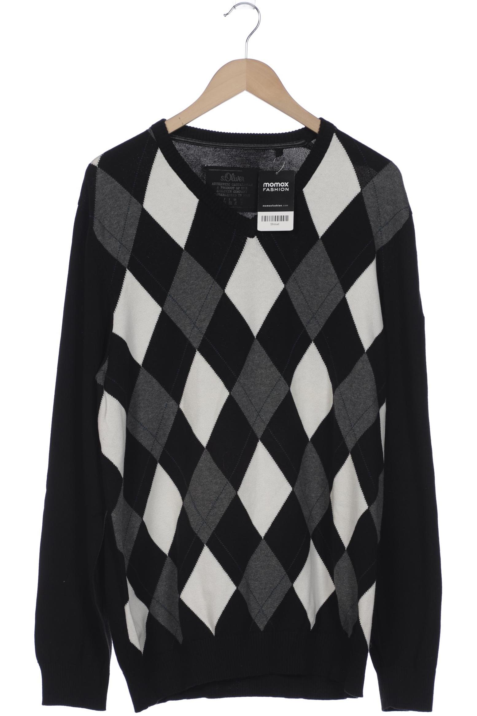 

s.Oliver Herren Pullover, schwarz, Gr. 54