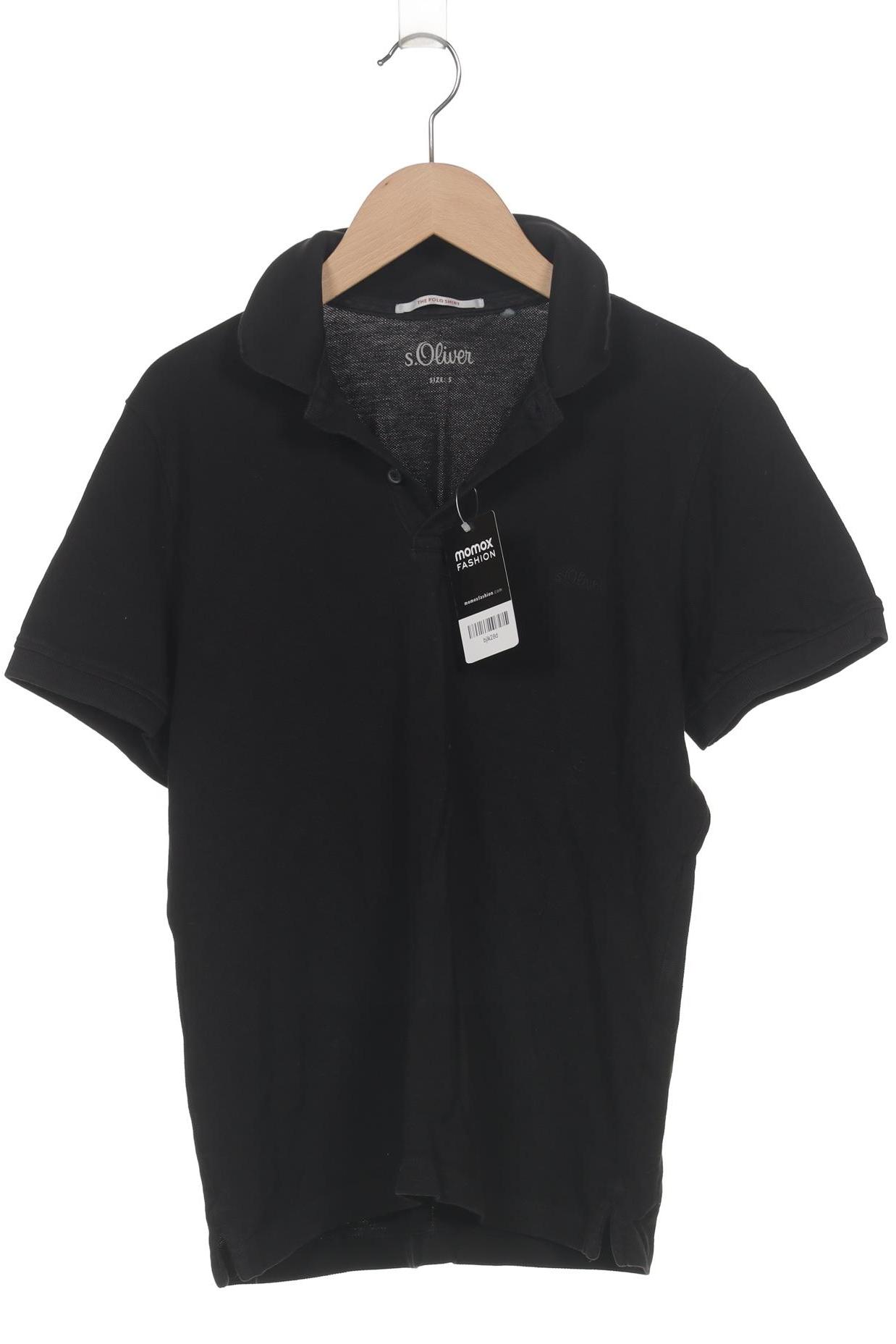 

s.Oliver Herren Poloshirt, schwarz, Gr. 46