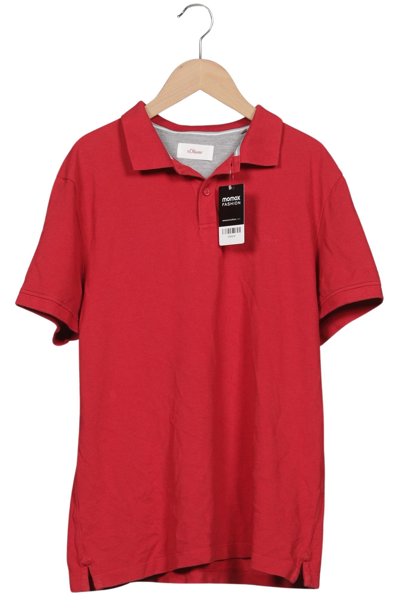 

s.Oliver Herren Poloshirt, rot, Gr. 52