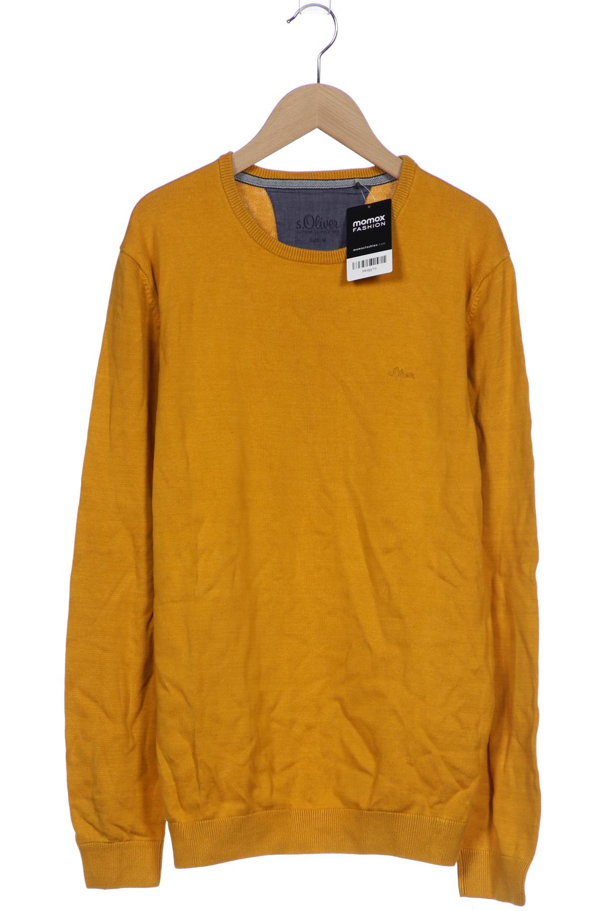 

s.Oliver Herren Pullover, gelb, Gr. 48