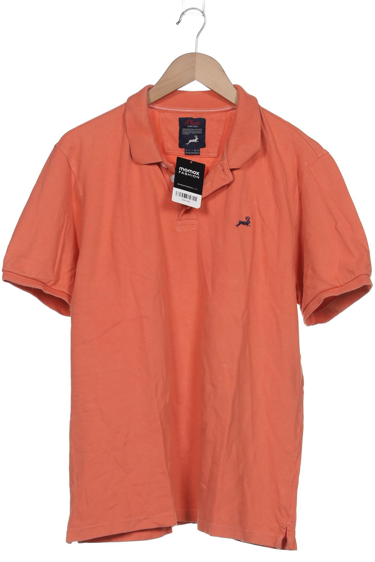 

s.Oliver Herren Poloshirt, orange, Gr. 56