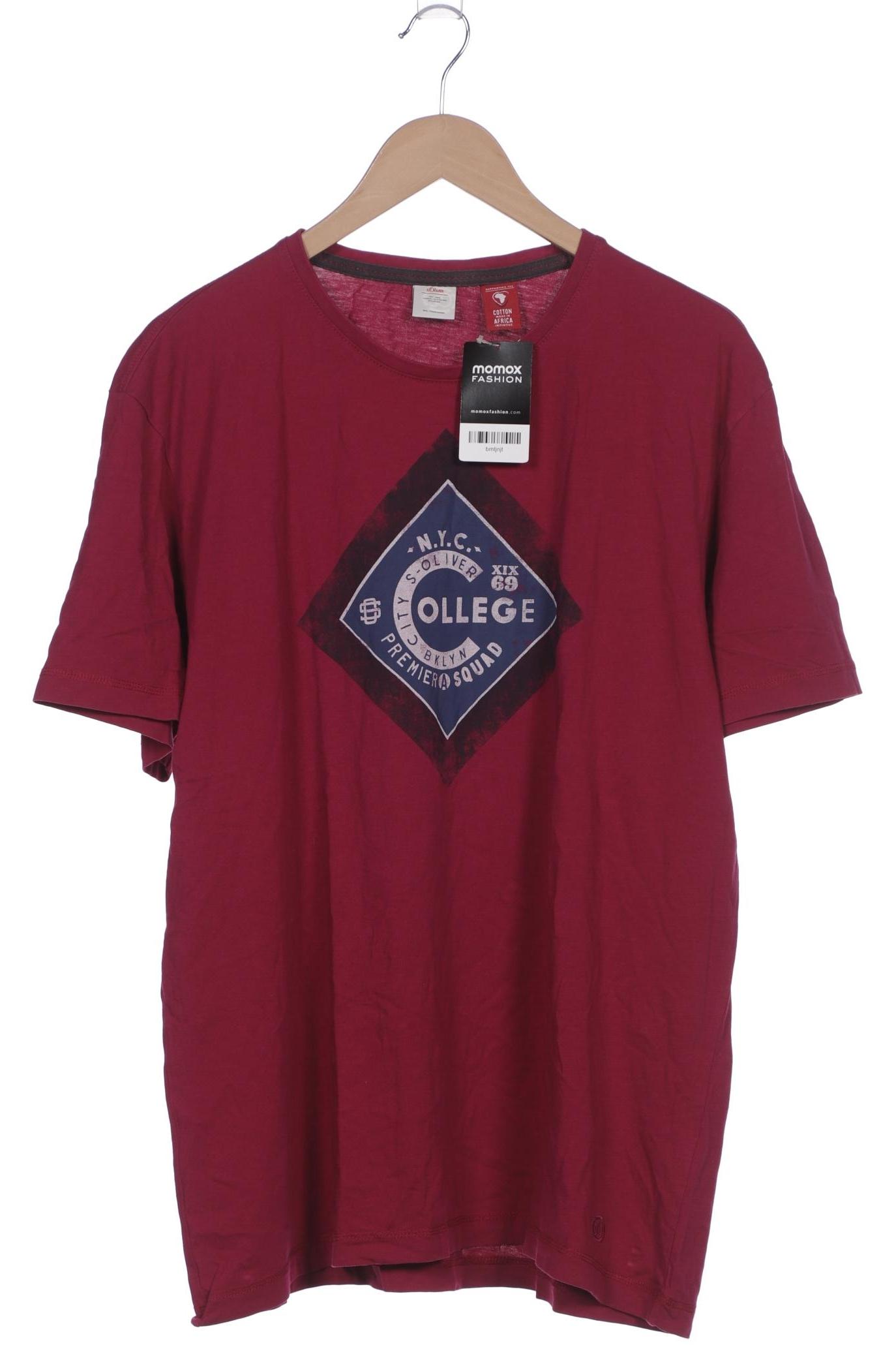 

s.Oliver Herren T-Shirt, pink, Gr. 56