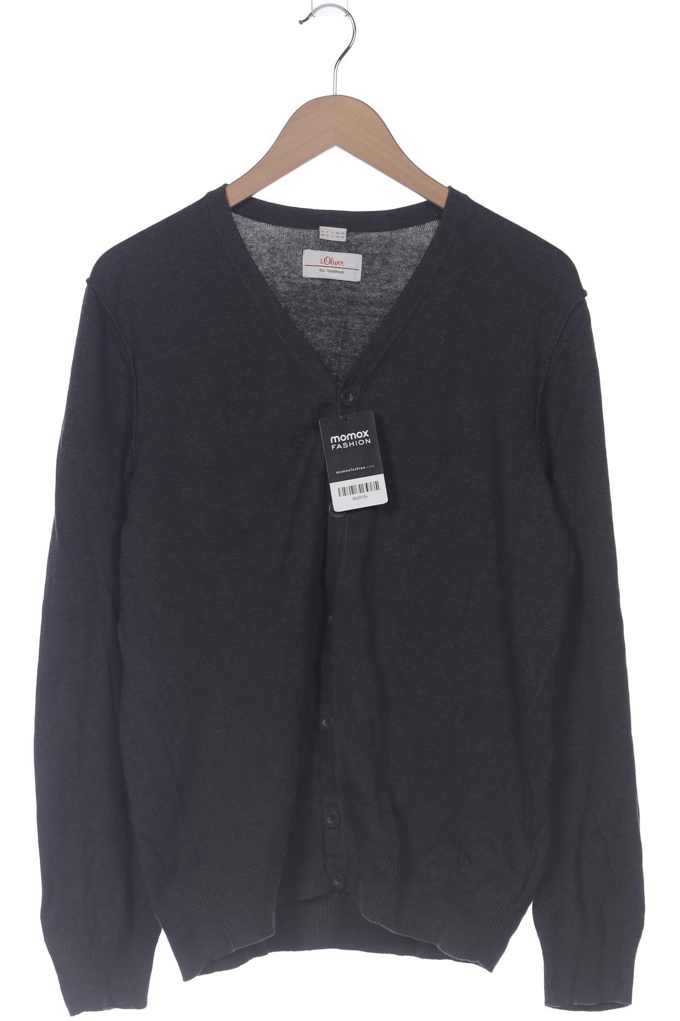 

s.Oliver Herren Strickjacke, grau, Gr. 48