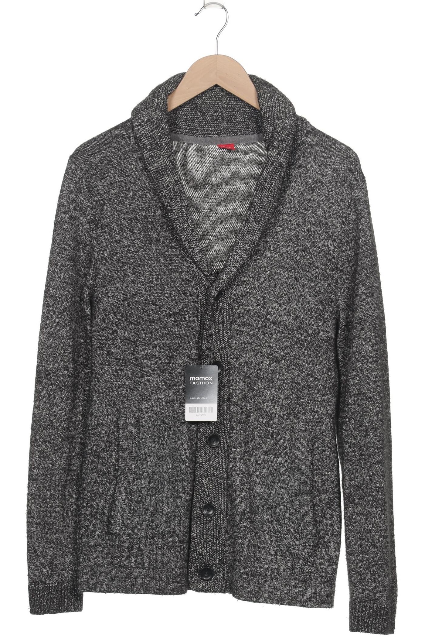 

s.Oliver Herren Strickjacke, grau, Gr. 48