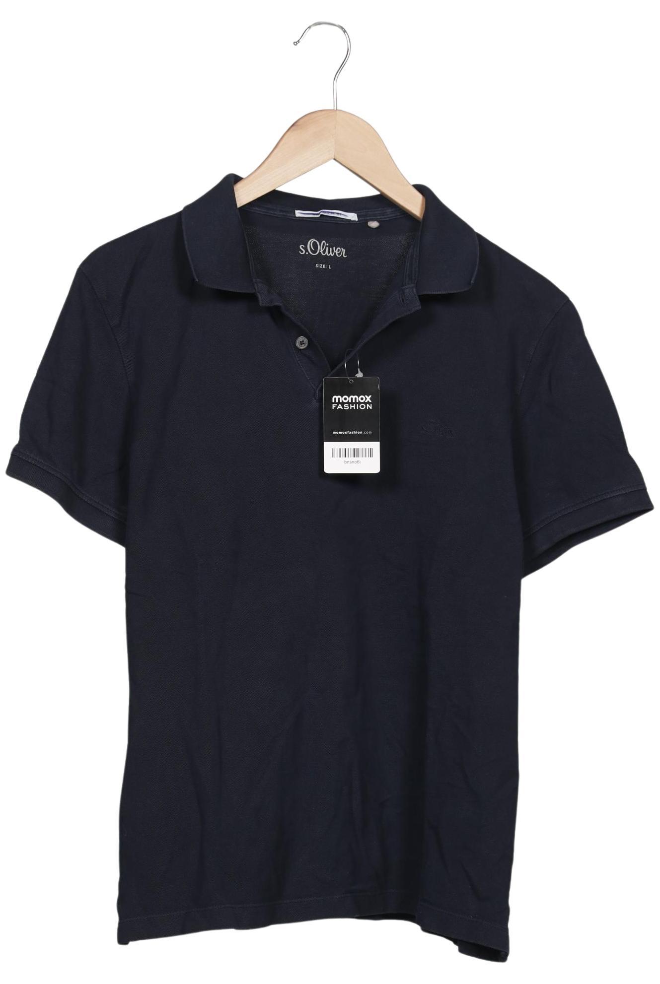 

s.Oliver Herren Poloshirt, marineblau, Gr. 52