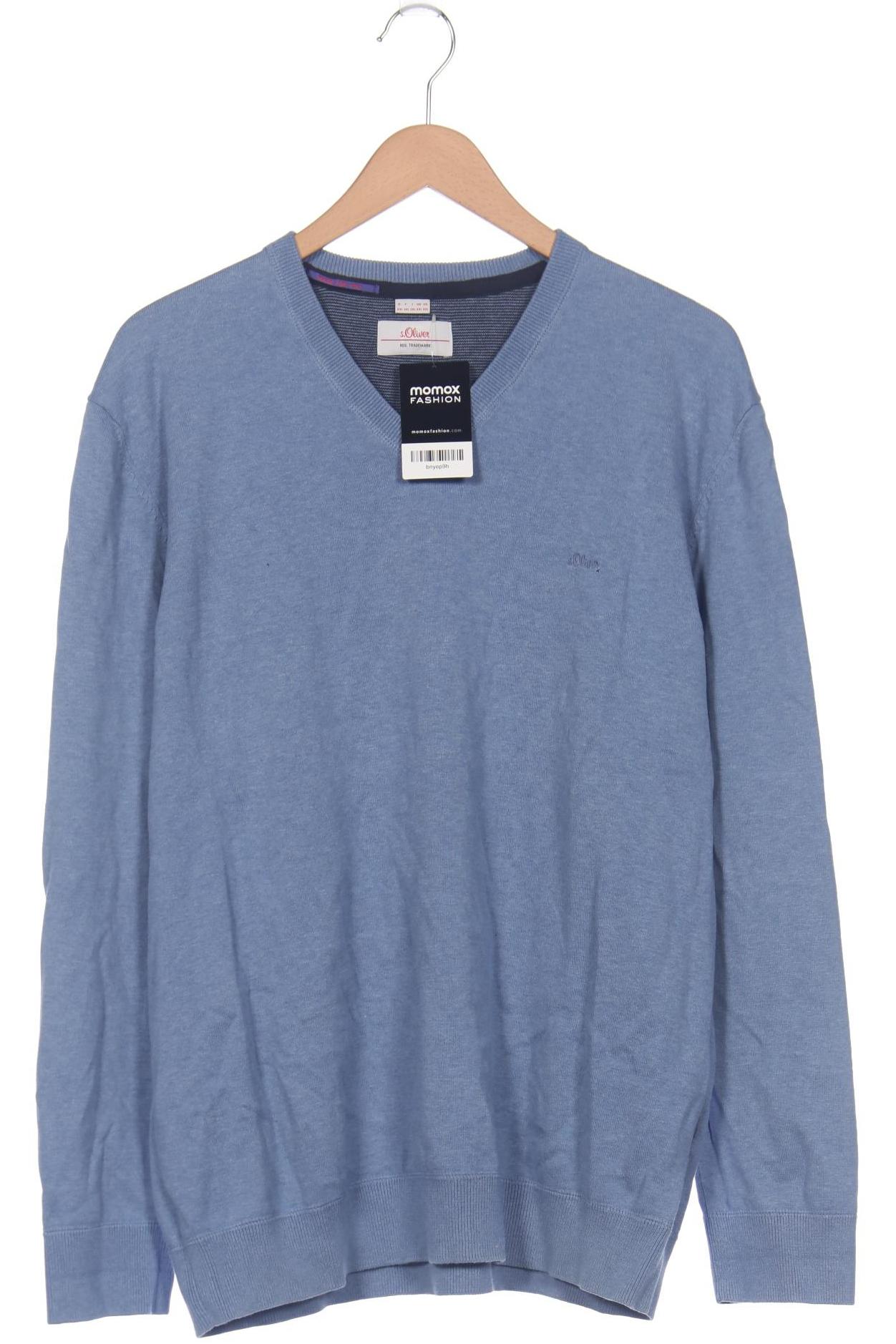 

s.Oliver Herren Pullover, hellblau, Gr. 56