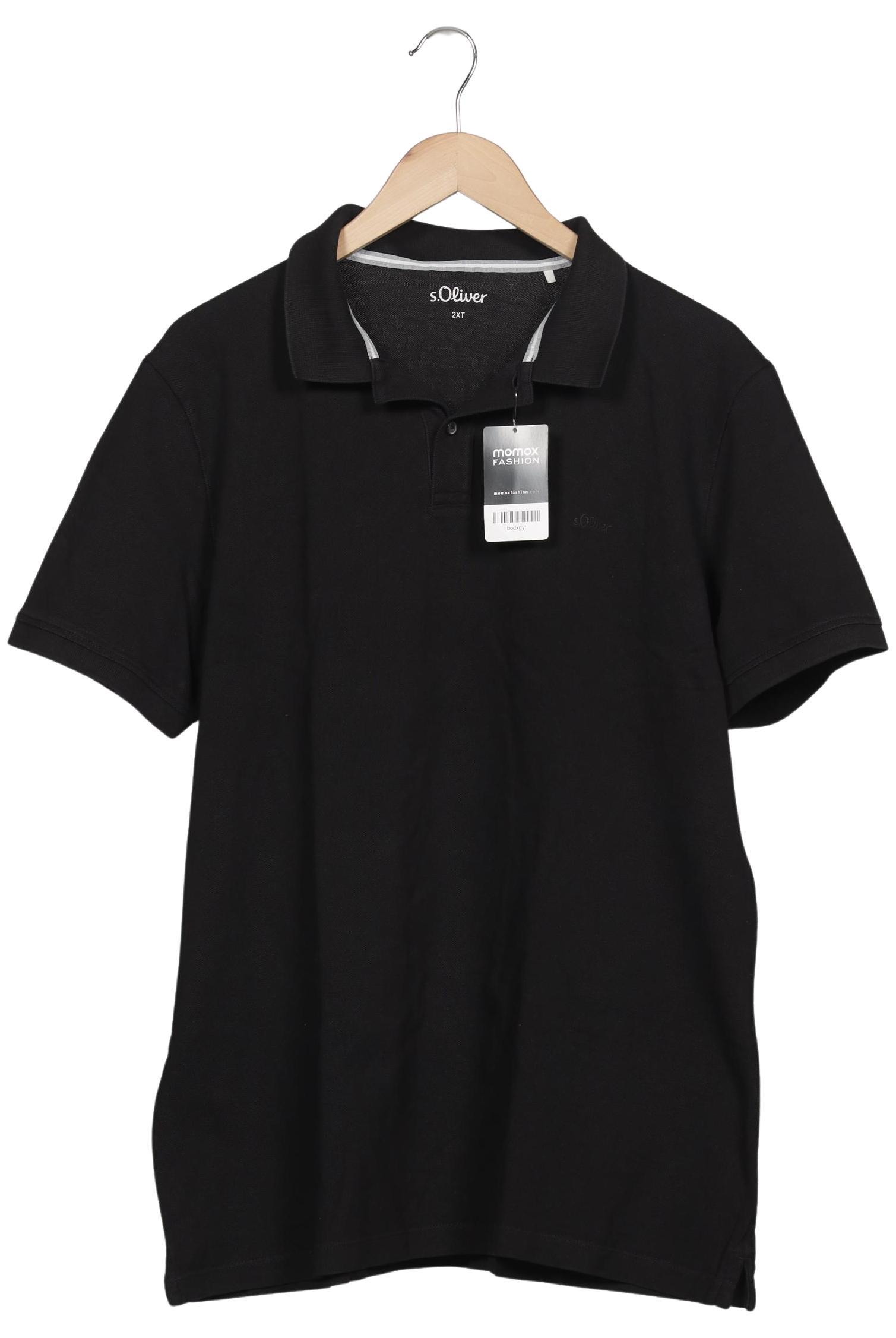 

s.Oliver Herren Poloshirt, schwarz, Gr. 56