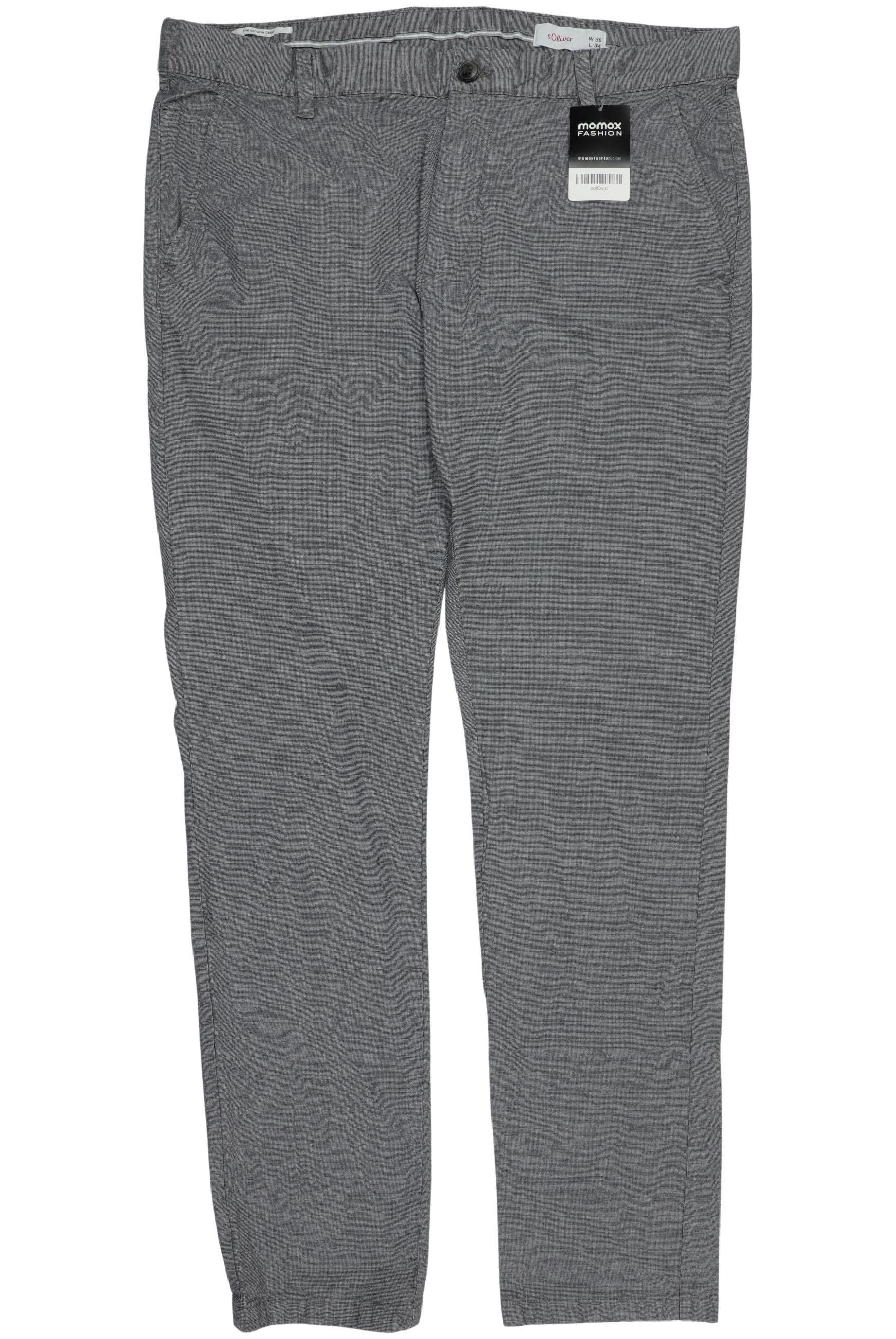 

s.Oliver Herren Stoffhose, grau, Gr. 36