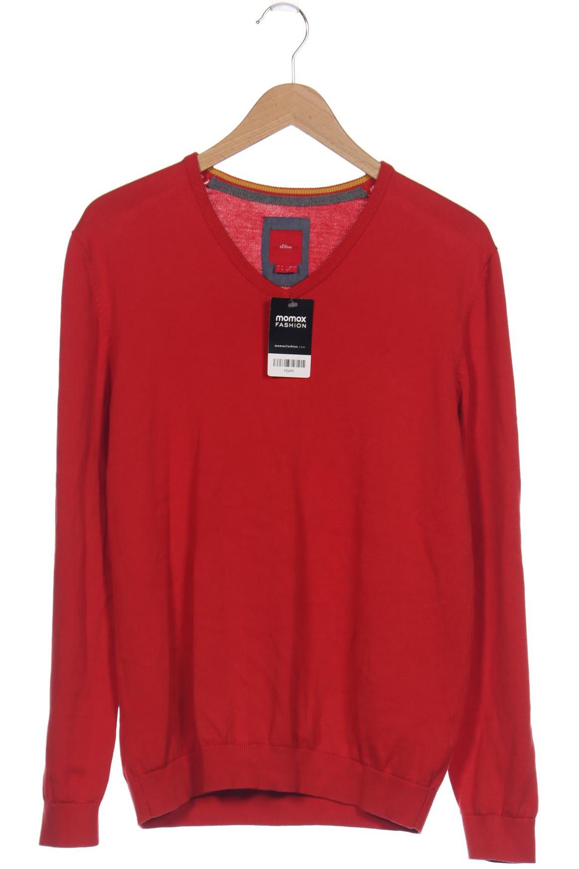 

s.Oliver Herren Pullover, rot, Gr. 52