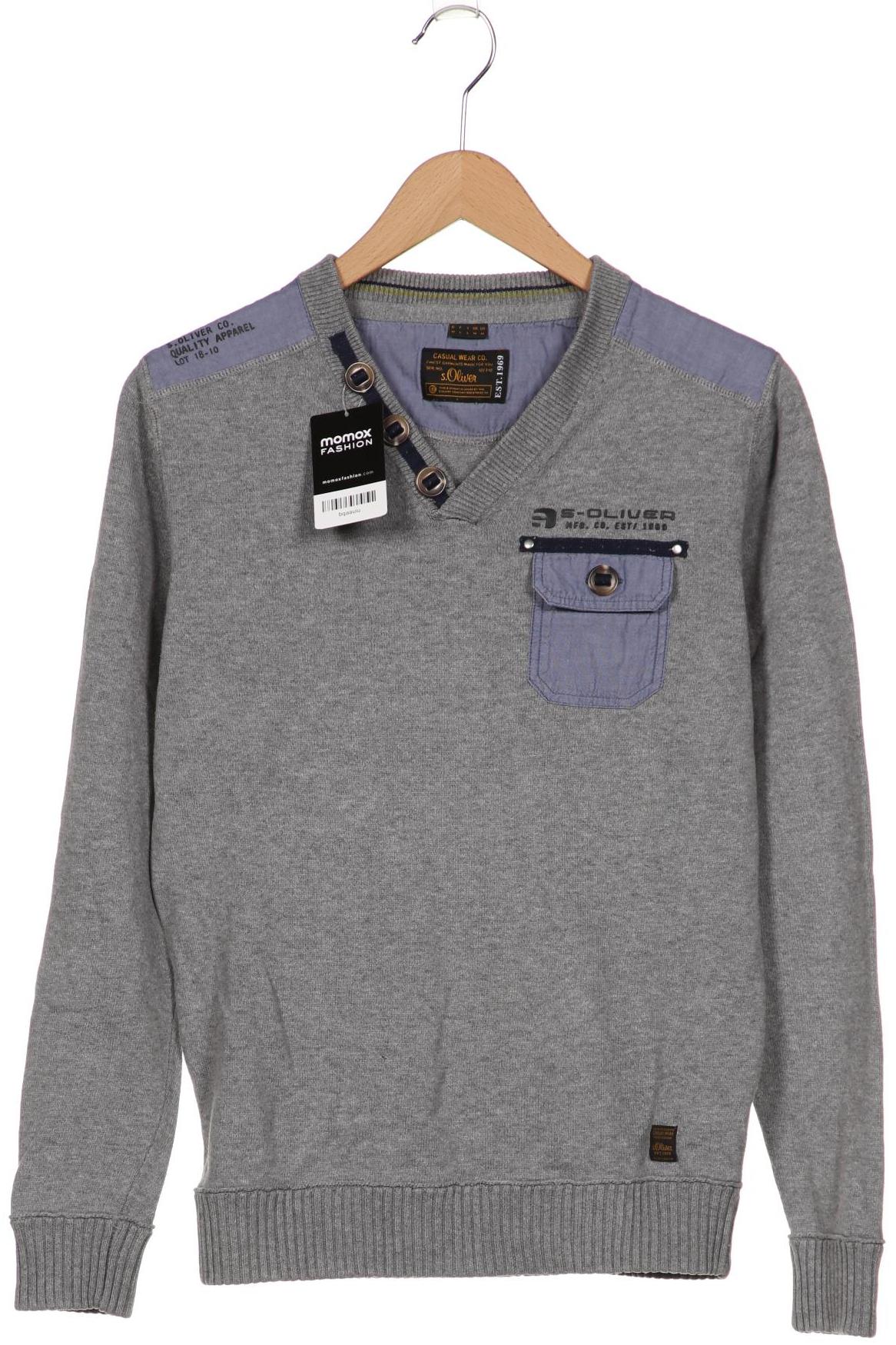 

s.Oliver Herren Pullover, grau