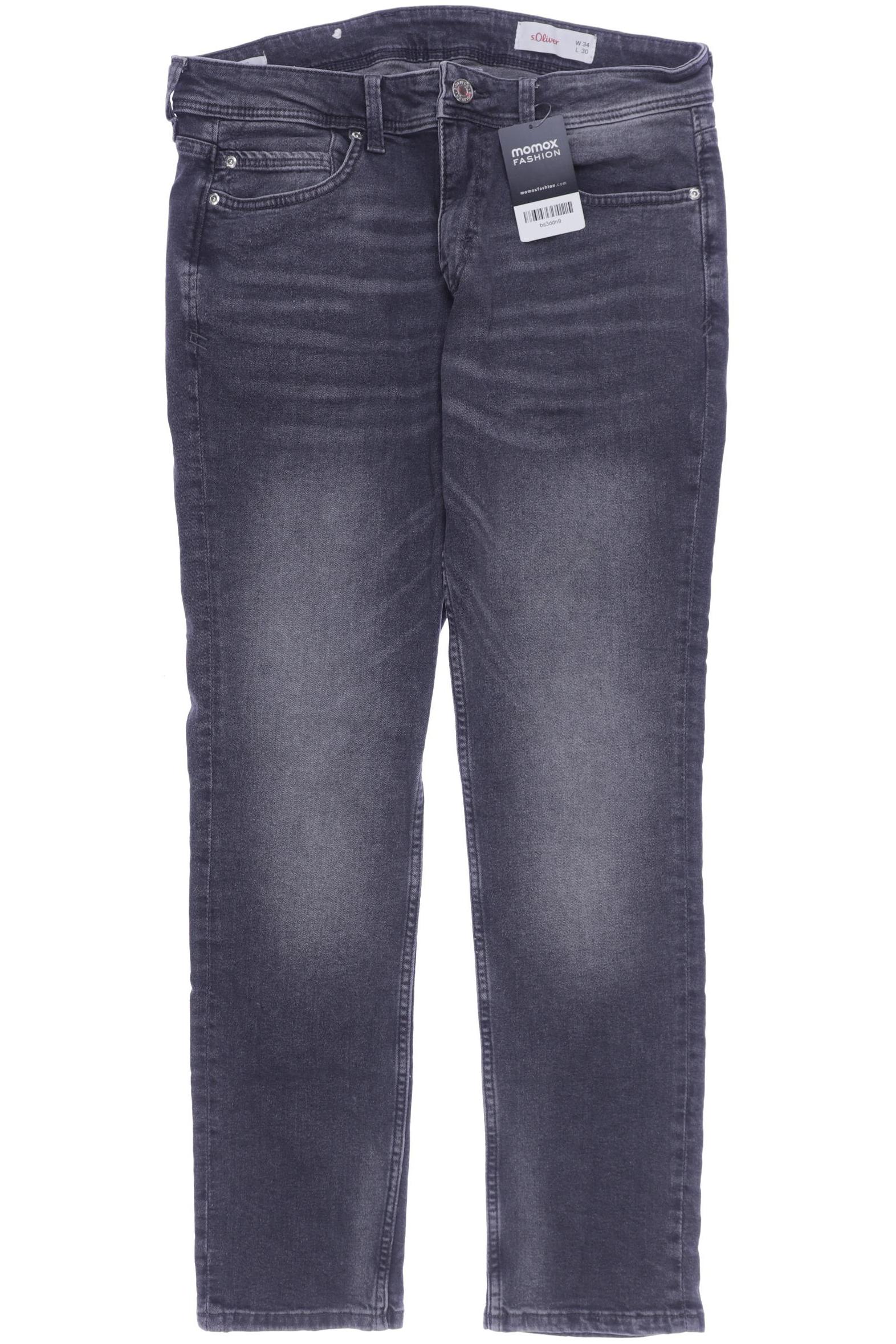 

s.Oliver Herren Jeans, grau, Gr. 34