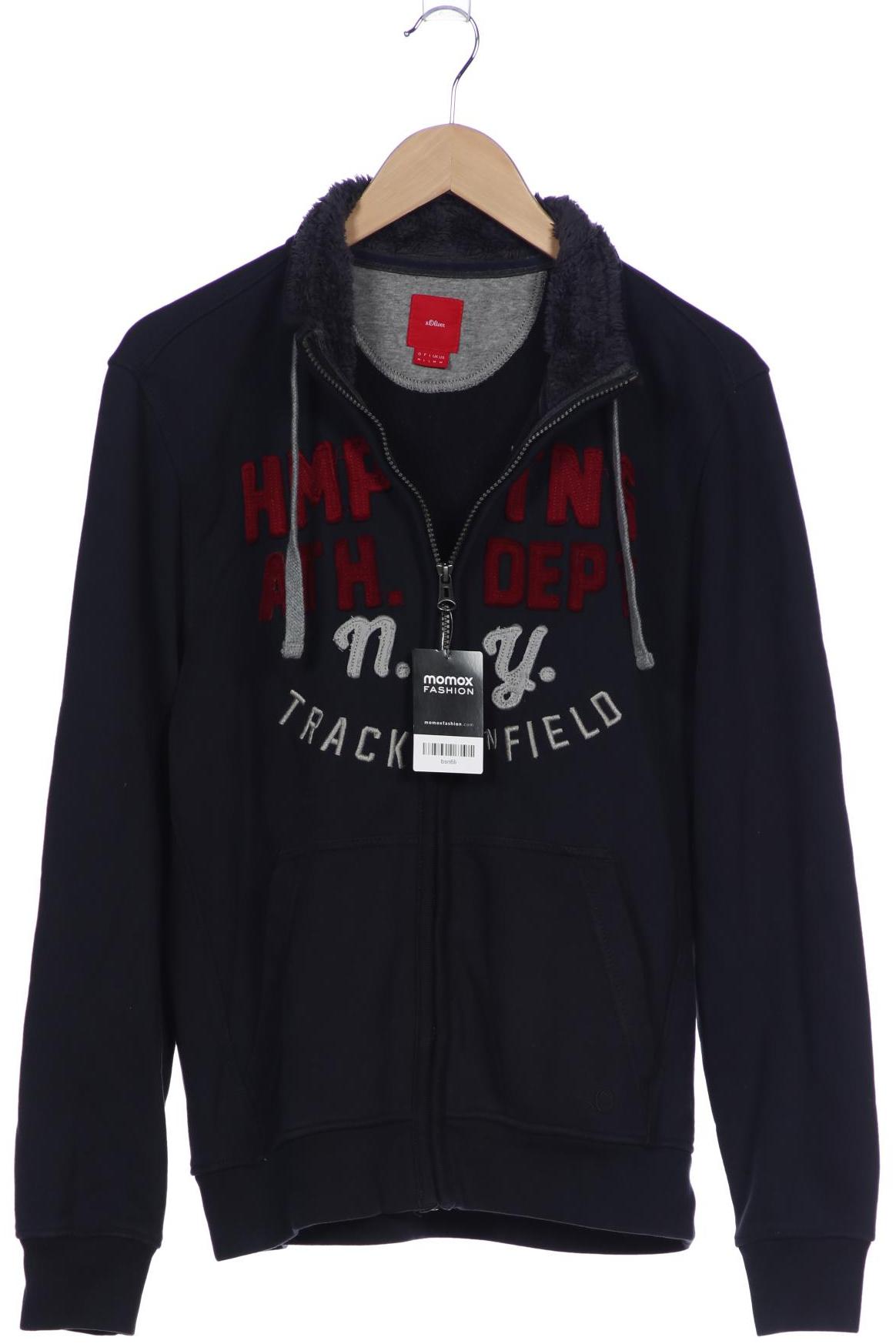 

s.Oliver Herren Sweatshirt, marineblau, Gr. 48