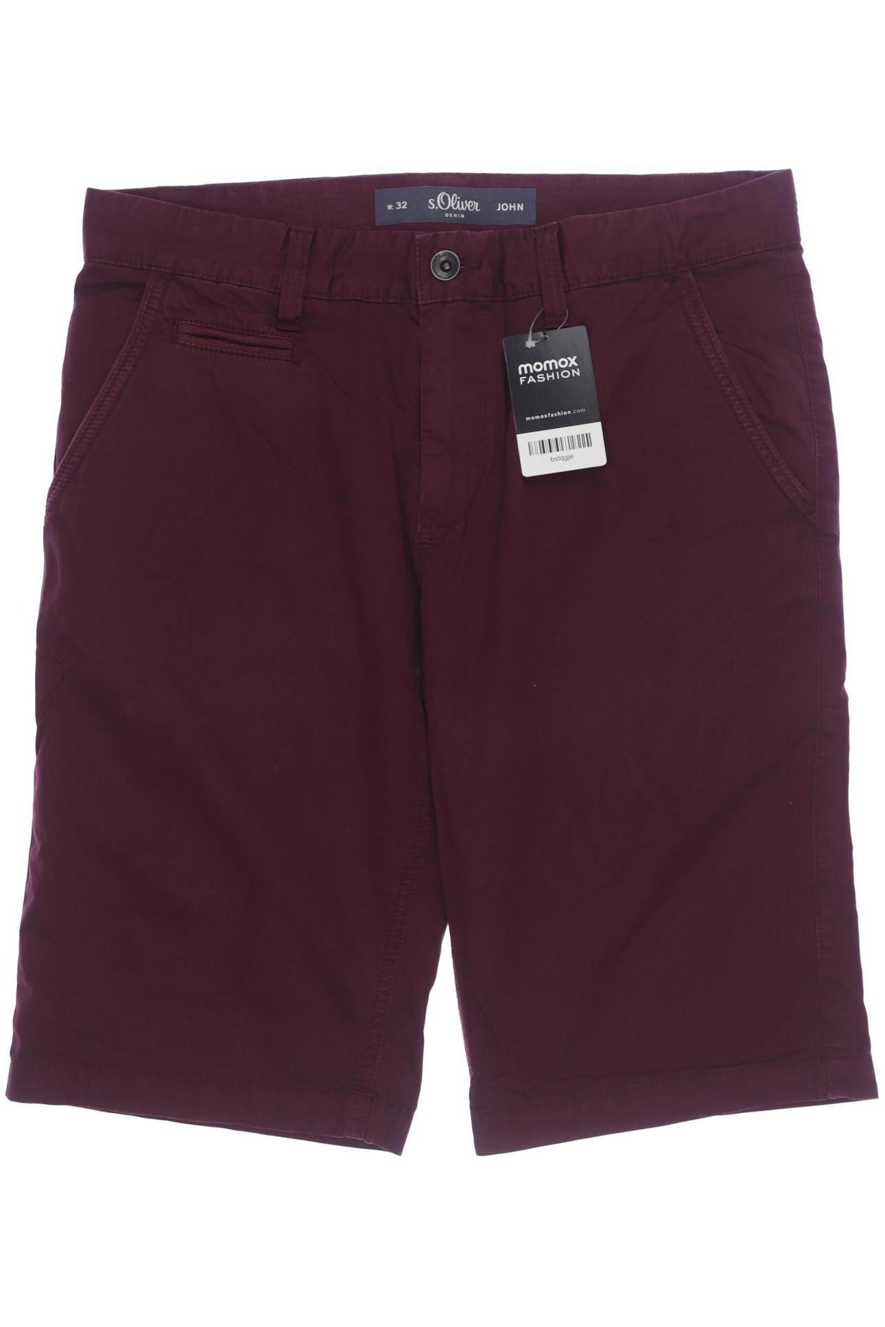 

s.Oliver Herren Shorts, bordeaux, Gr. 32