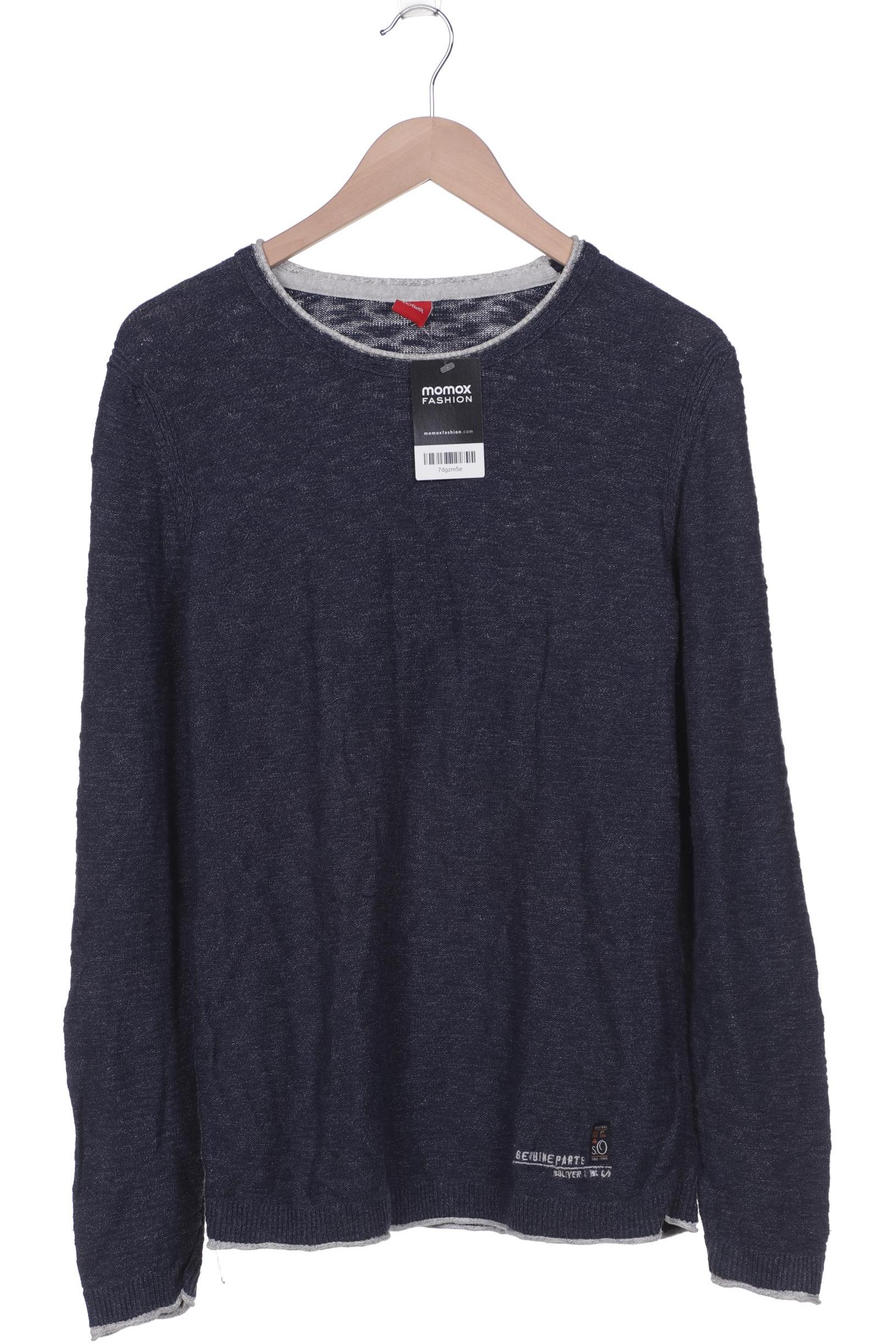 

s.Oliver Herren Pullover, marineblau, Gr. 48