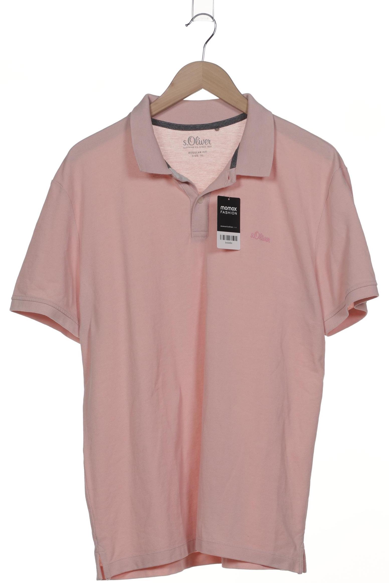 

s.Oliver Herren Poloshirt, pink, Gr. 54
