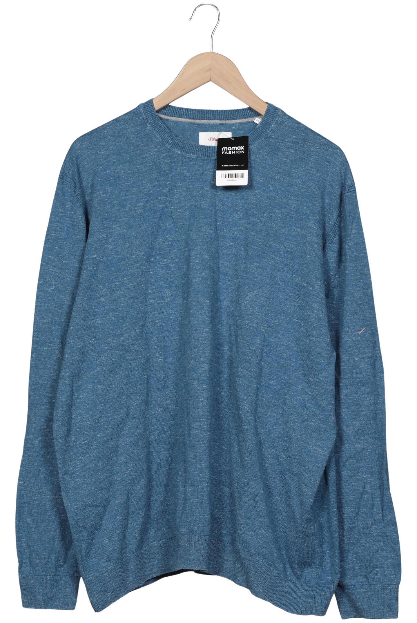 

s.Oliver Herren Pullover, blau, Gr. 58