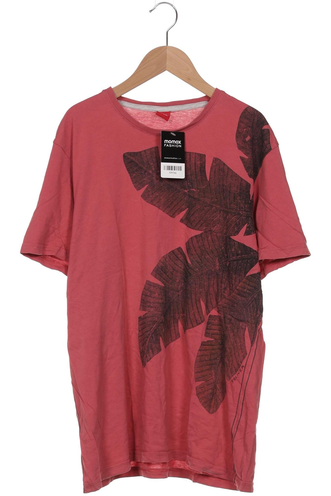 

s.Oliver Herren T-Shirt, pink, Gr. 52