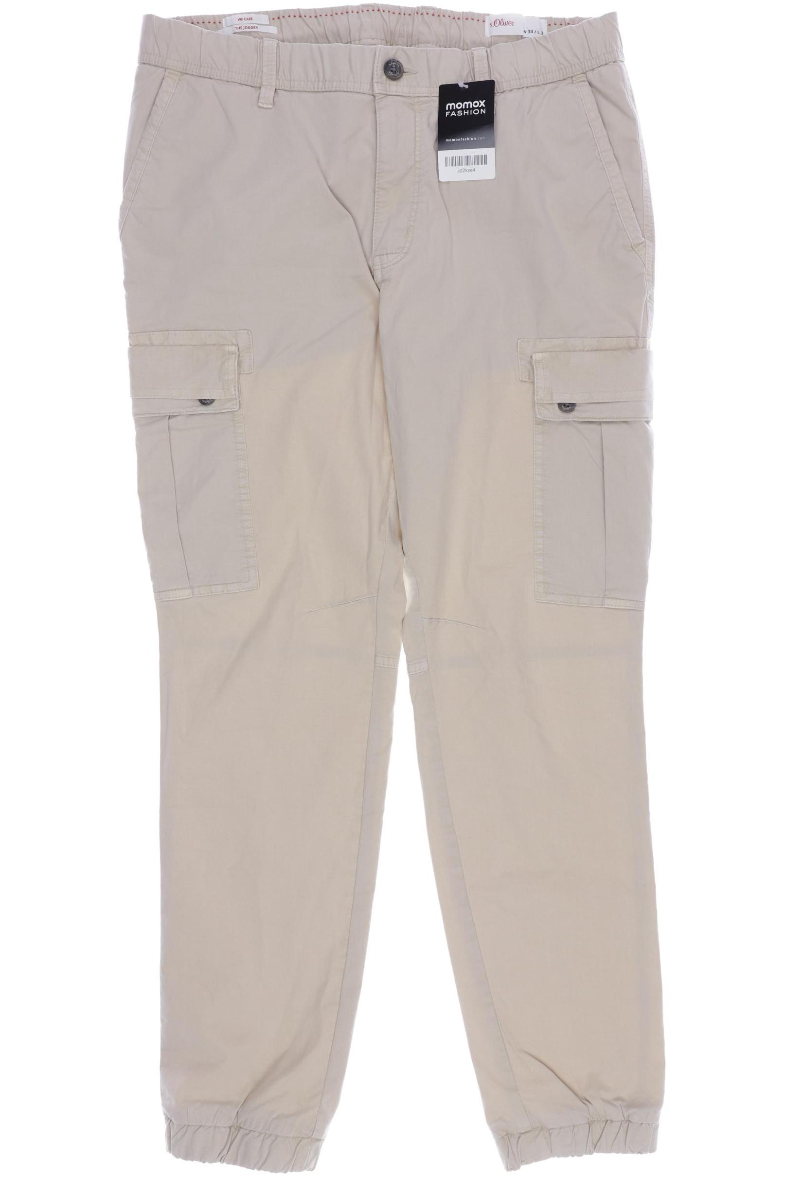

s.Oliver Herren Stoffhose, beige
