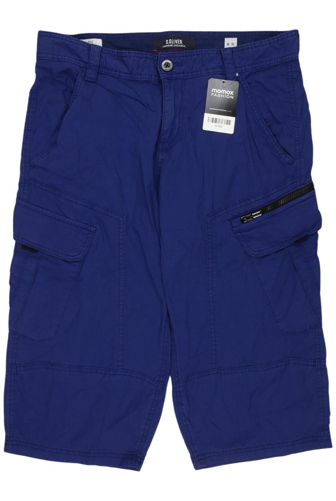 

s.Oliver Herren Stoffhose, blau, Gr. 30