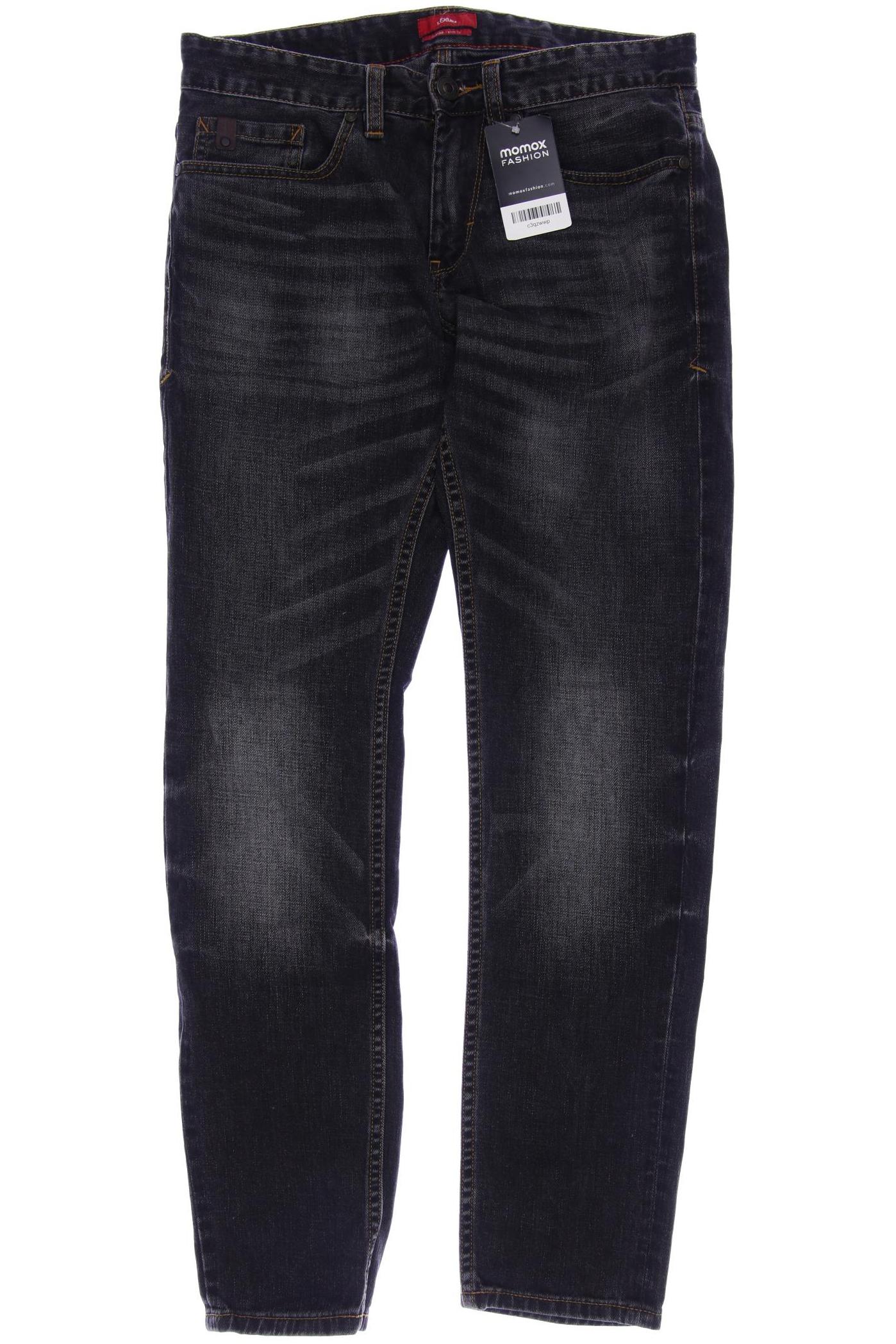 

s.Oliver Herren Jeans, schwarz, Gr. 29