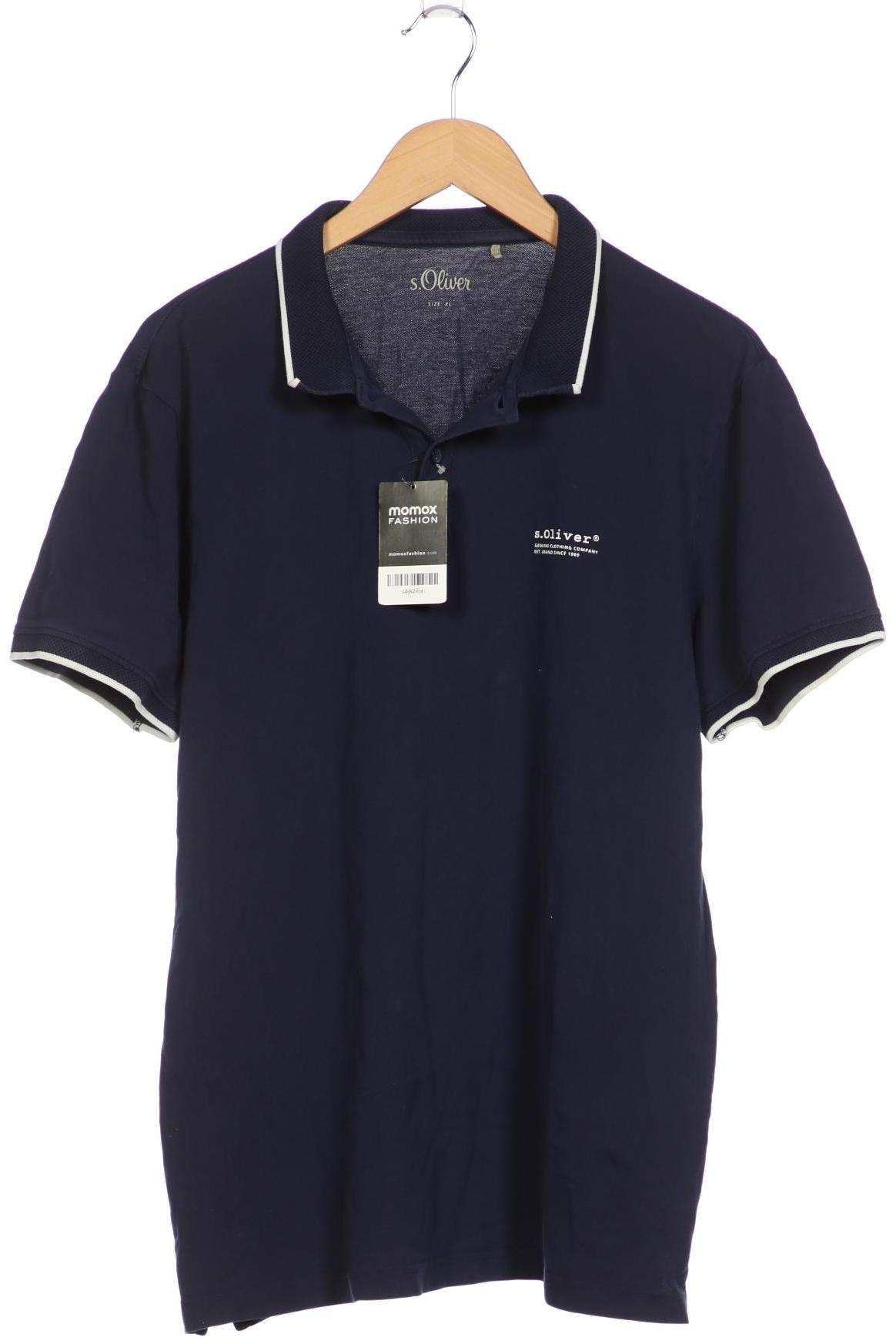 

s.Oliver Herren Poloshirt, marineblau, Gr. 54