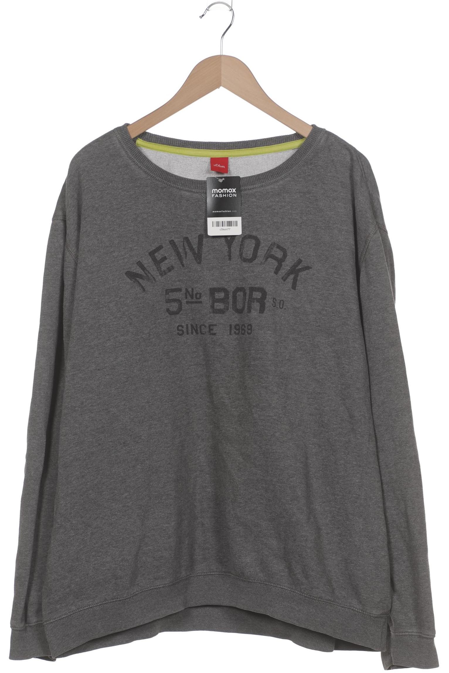 

s.Oliver Herren Sweatshirt, grau, Gr. 58