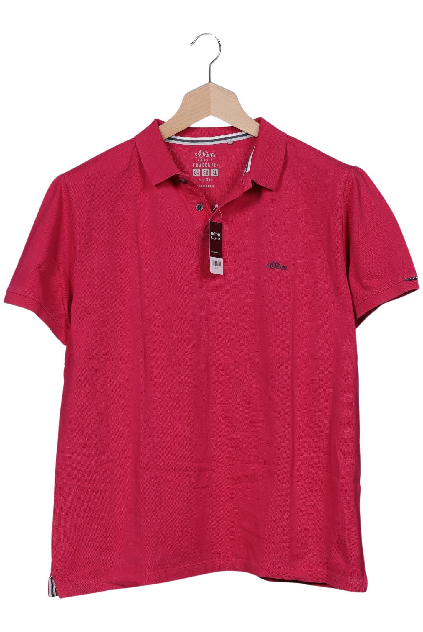 

s.Oliver Herren Poloshirt, pink, Gr. 56
