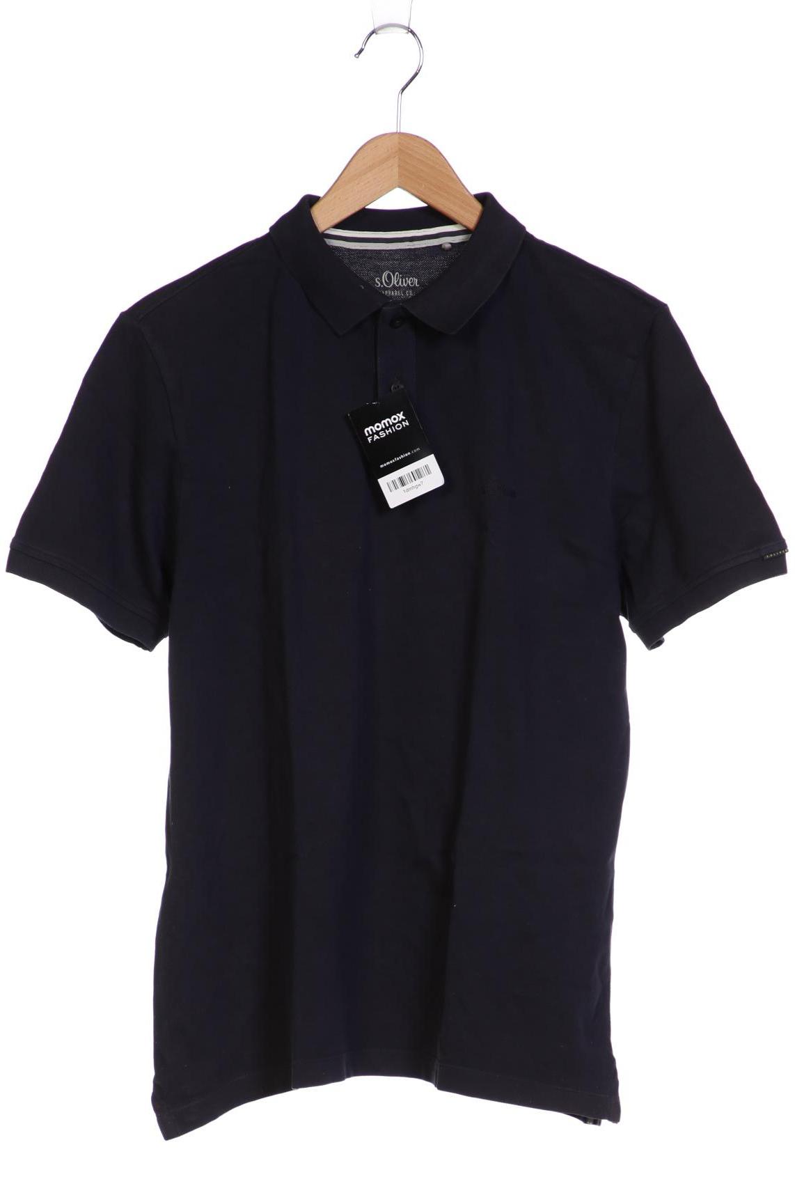 

s.Oliver Herren Poloshirt, marineblau, Gr. 52