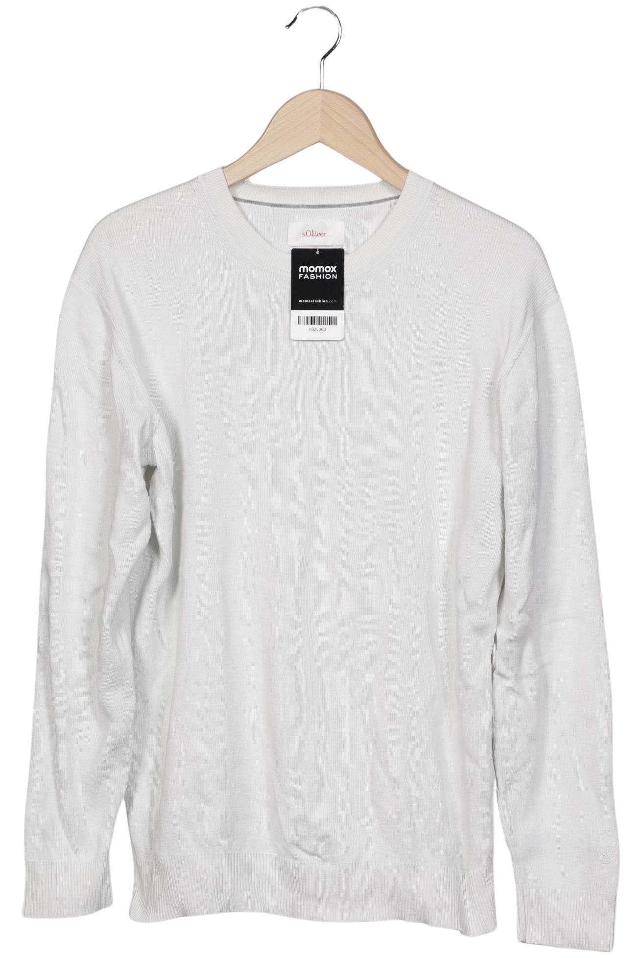 

s.Oliver Herren Pullover, cremeweiß, Gr. 48