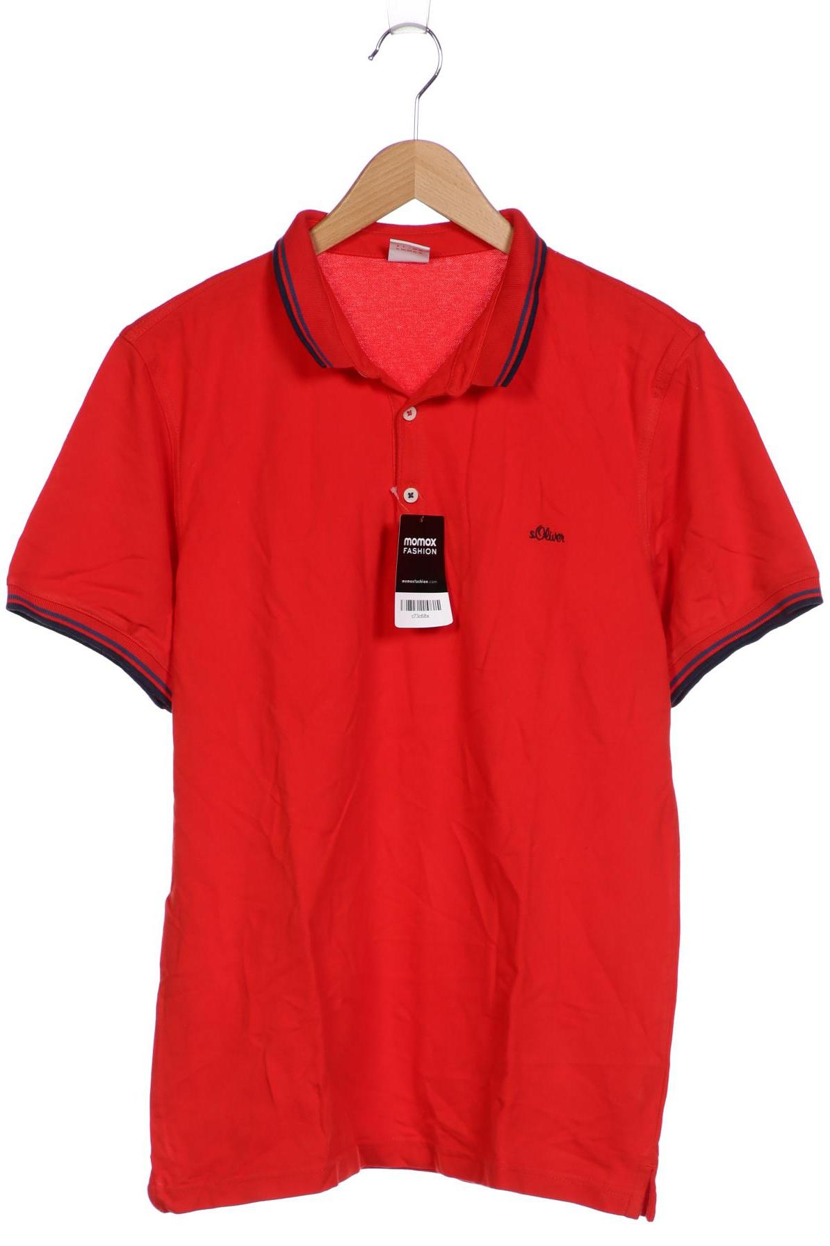 

s.Oliver Herren Poloshirt, rot, Gr. 54