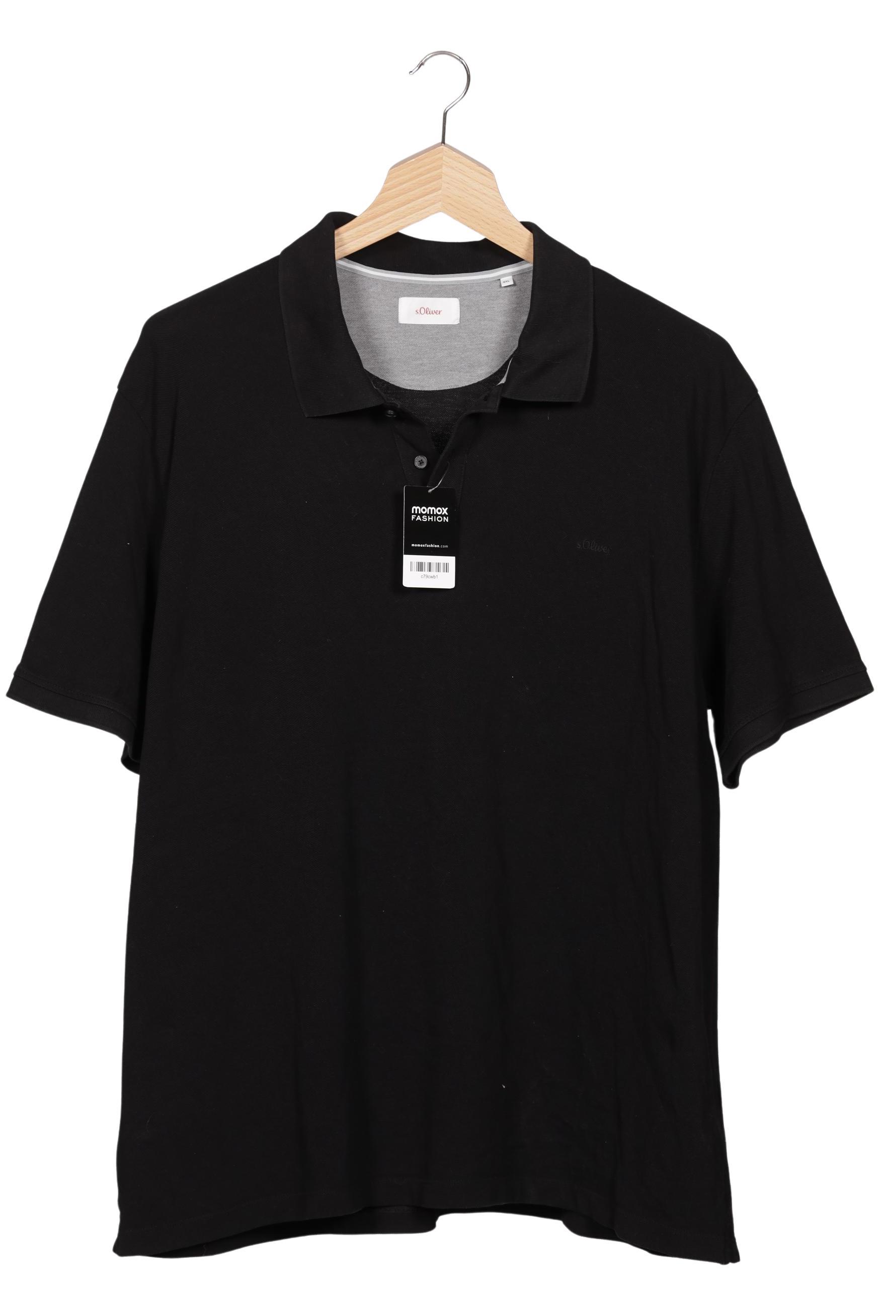 

s.Oliver Herren Poloshirt, schwarz, Gr. 60