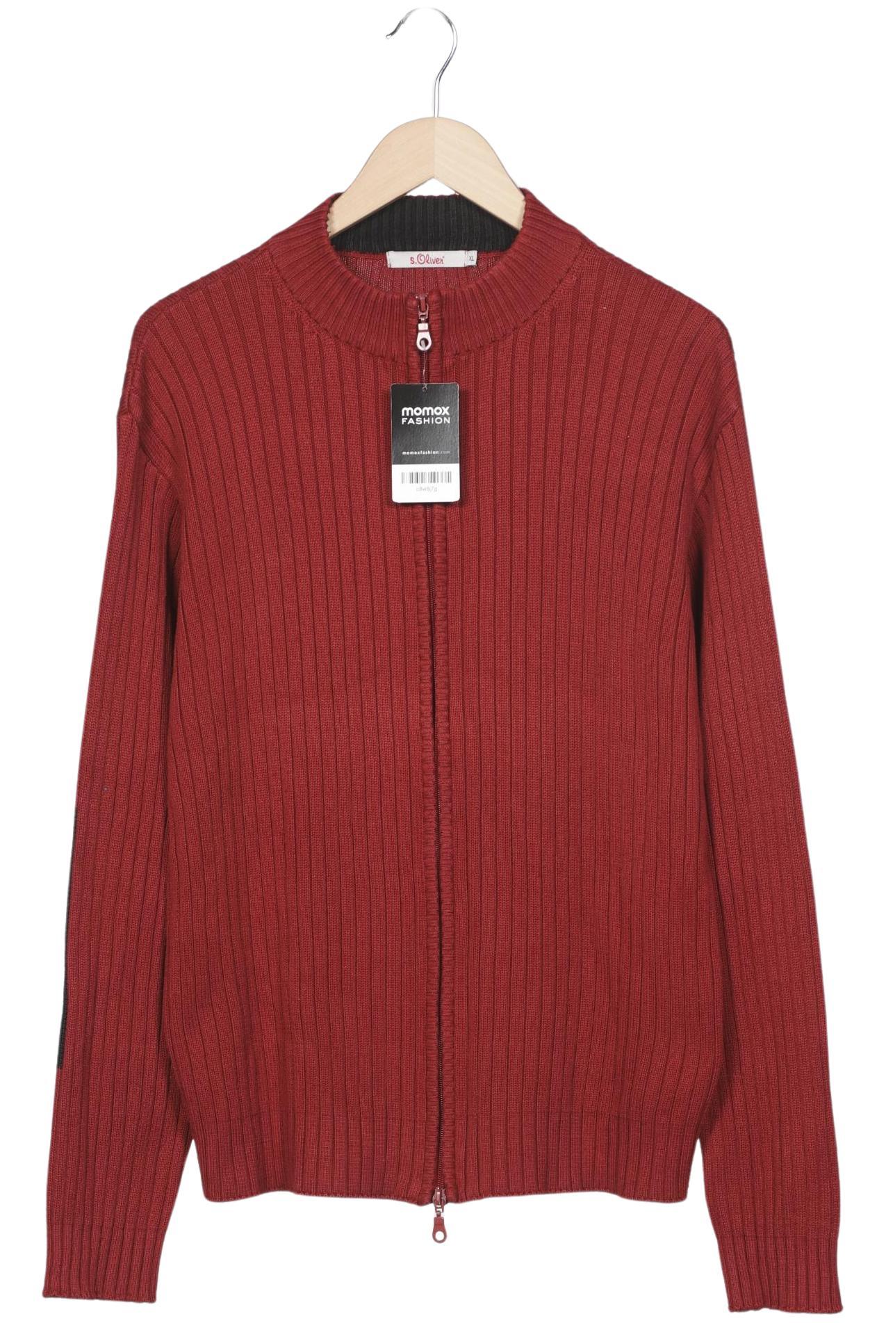 

s.Oliver Herren Strickjacke, rot, Gr. 54