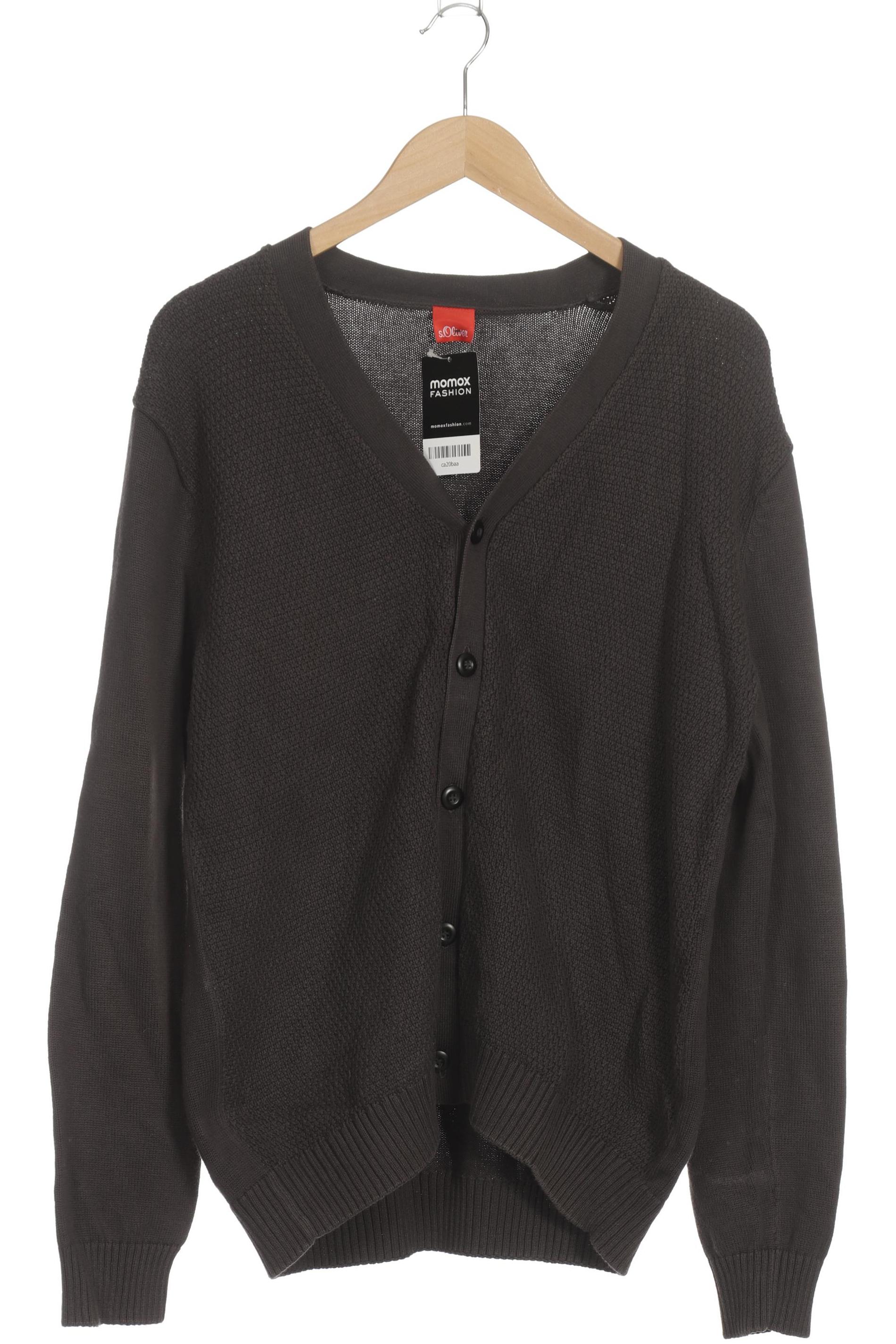 

s.Oliver Herren Strickjacke, braun, Gr. 52