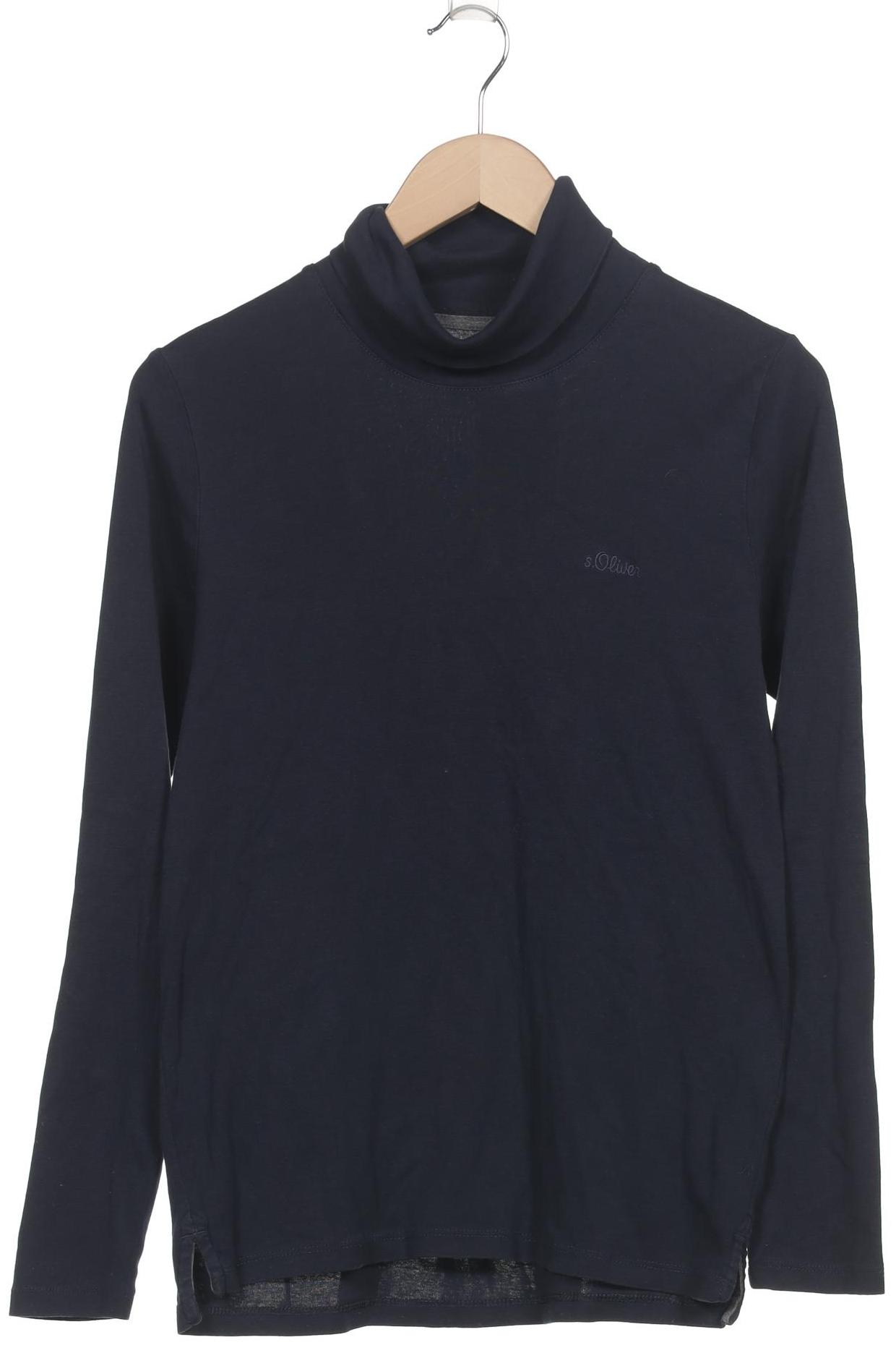 

s.Oliver Herren Langarmshirt, marineblau, Gr. 46
