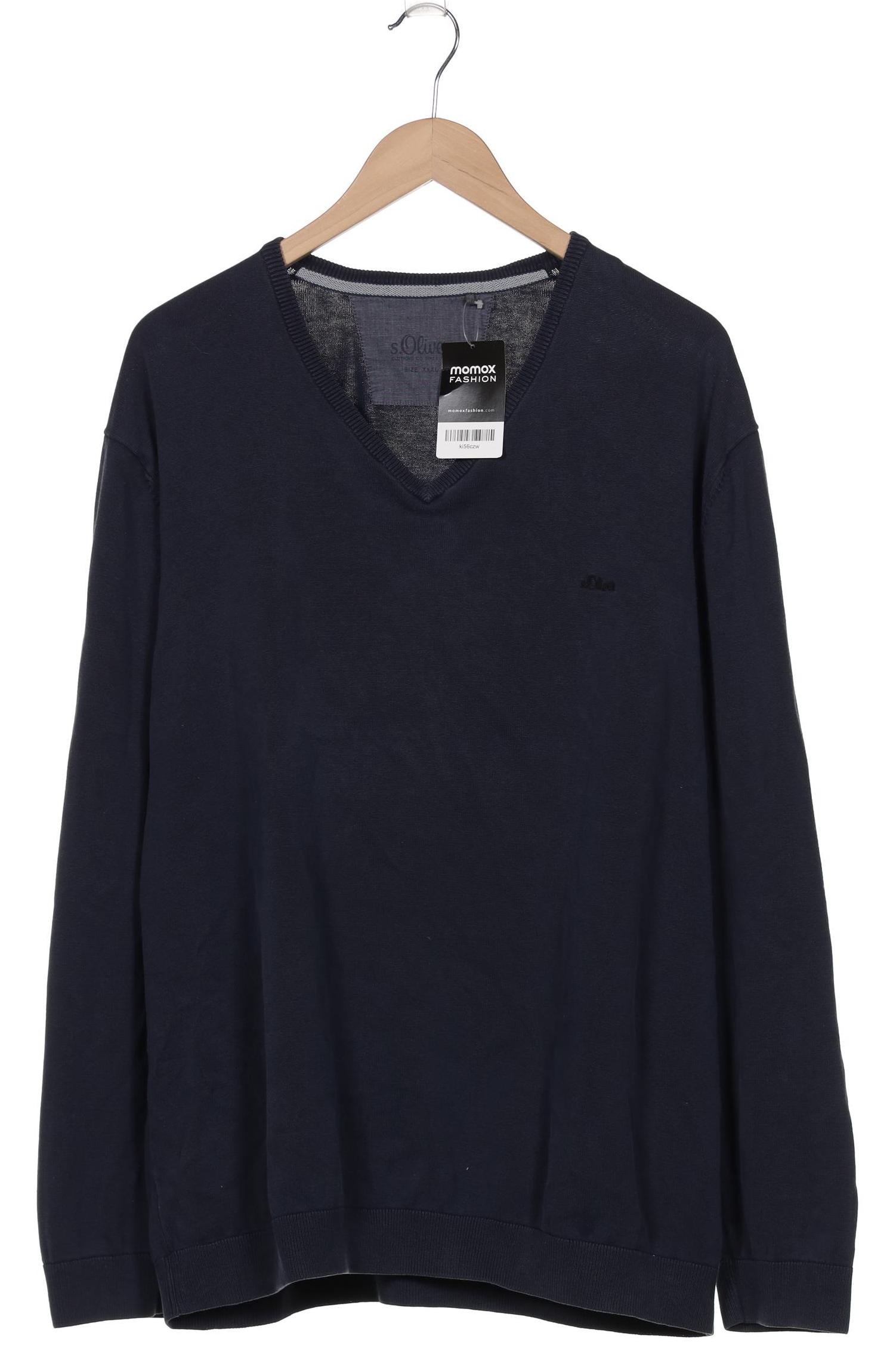

s.Oliver Herren Sweatshirt, marineblau, Gr. 58