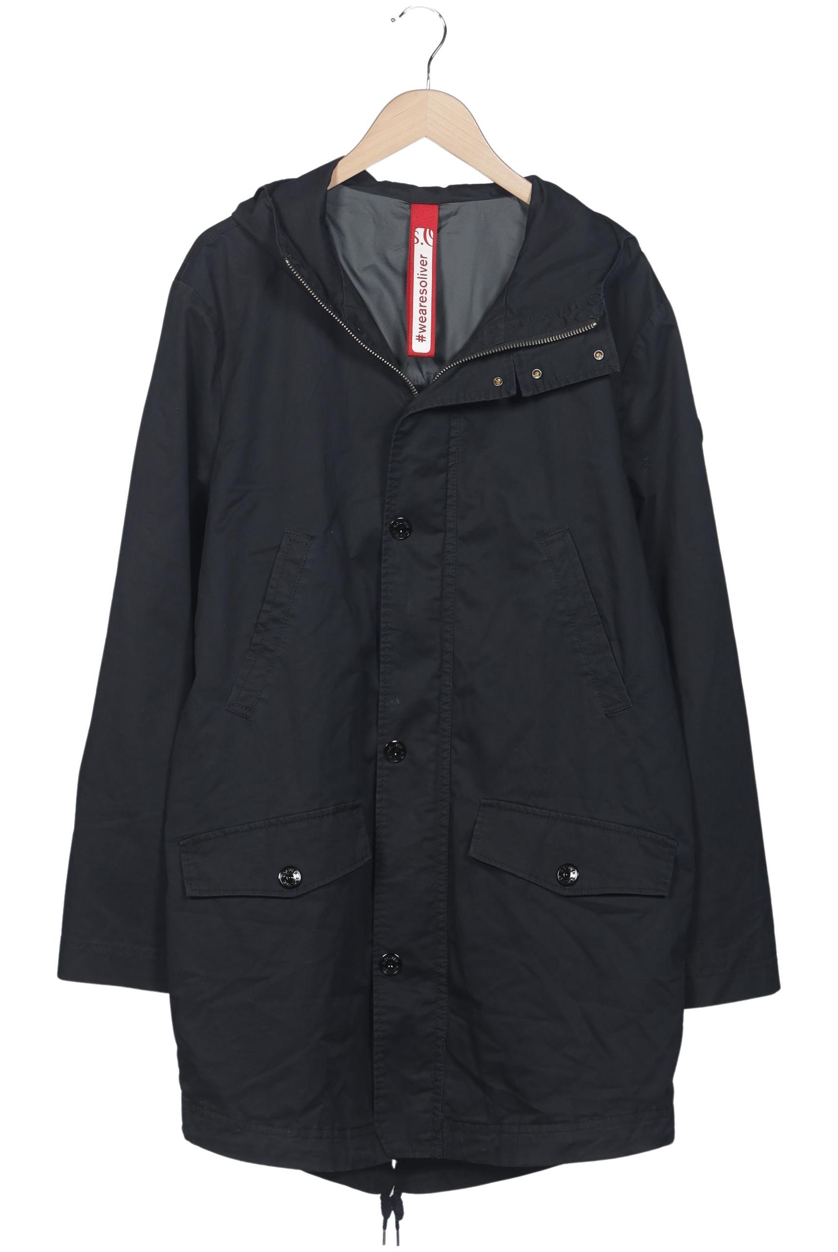 

s.Oliver Herren Mantel, marineblau, Gr. 54