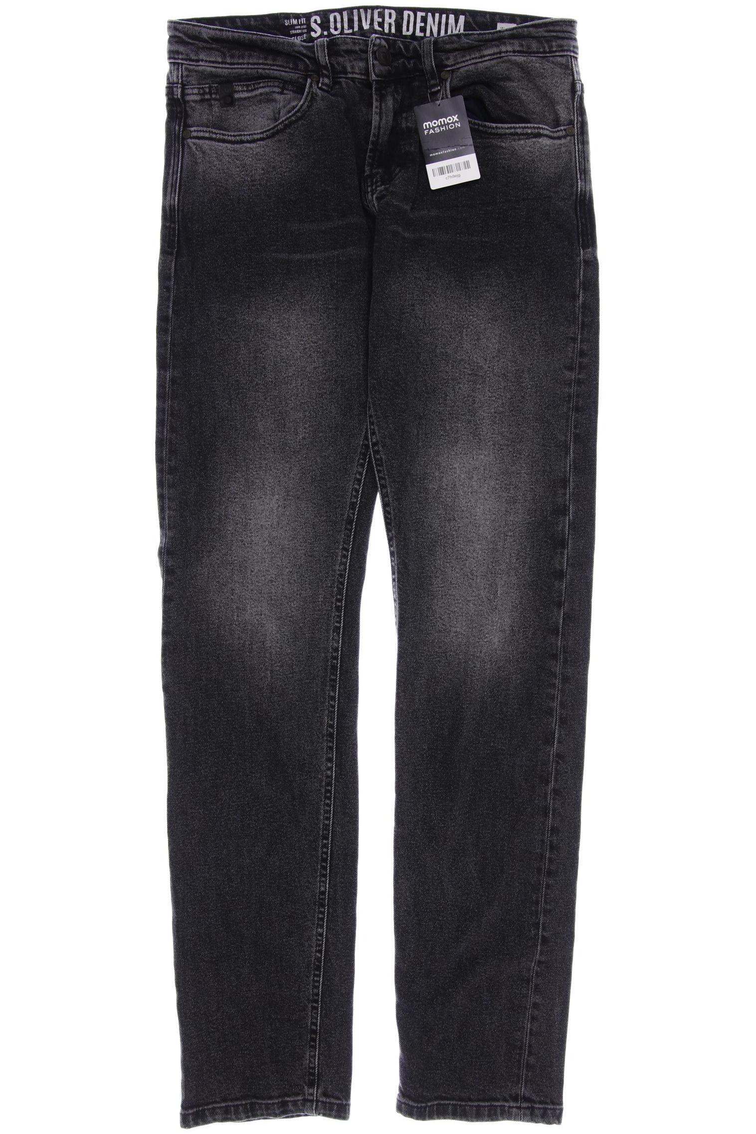 

s.Oliver Herren Jeans, schwarz