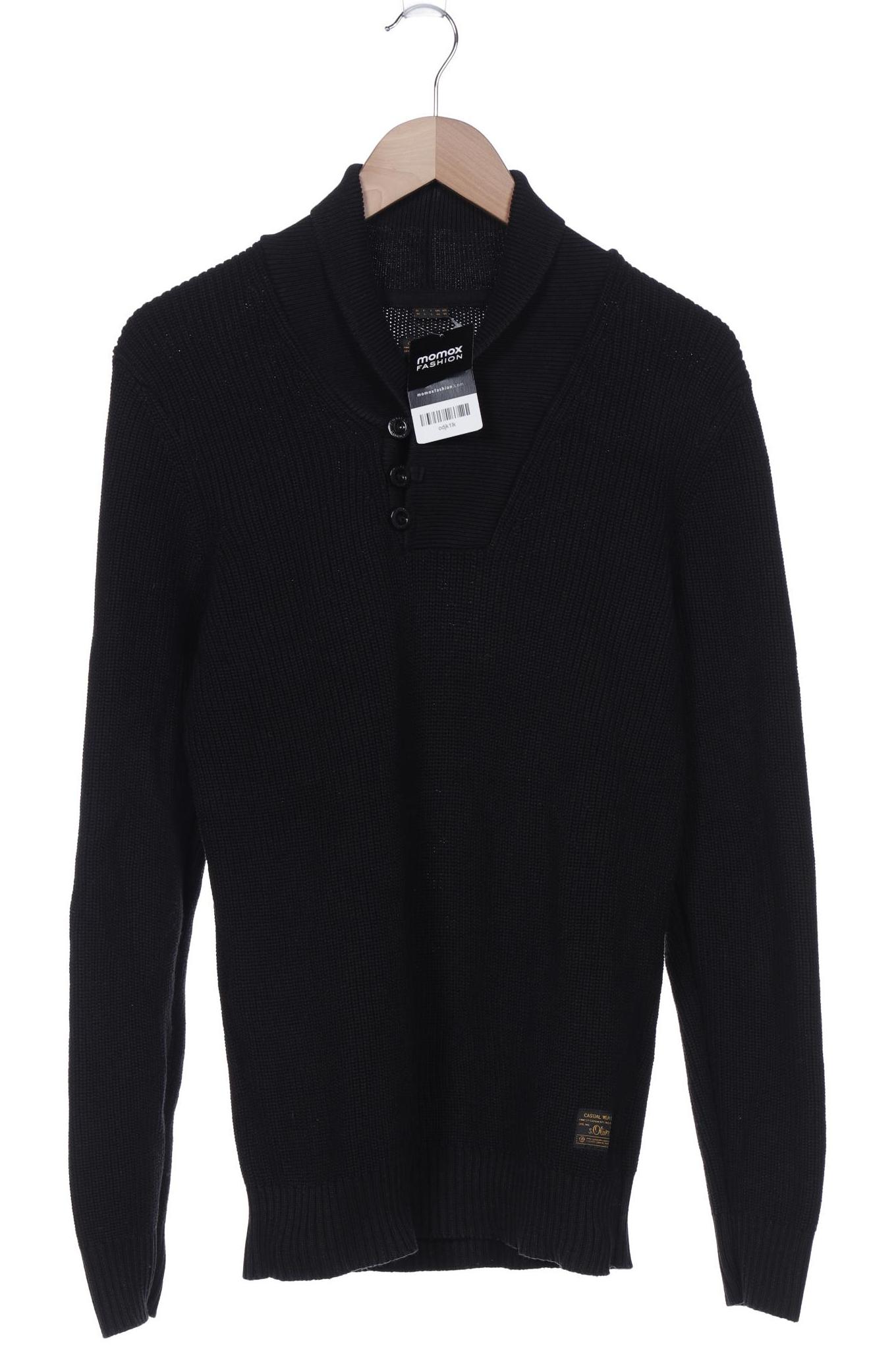 

s.Oliver Herren Pullover, schwarz, Gr. 48