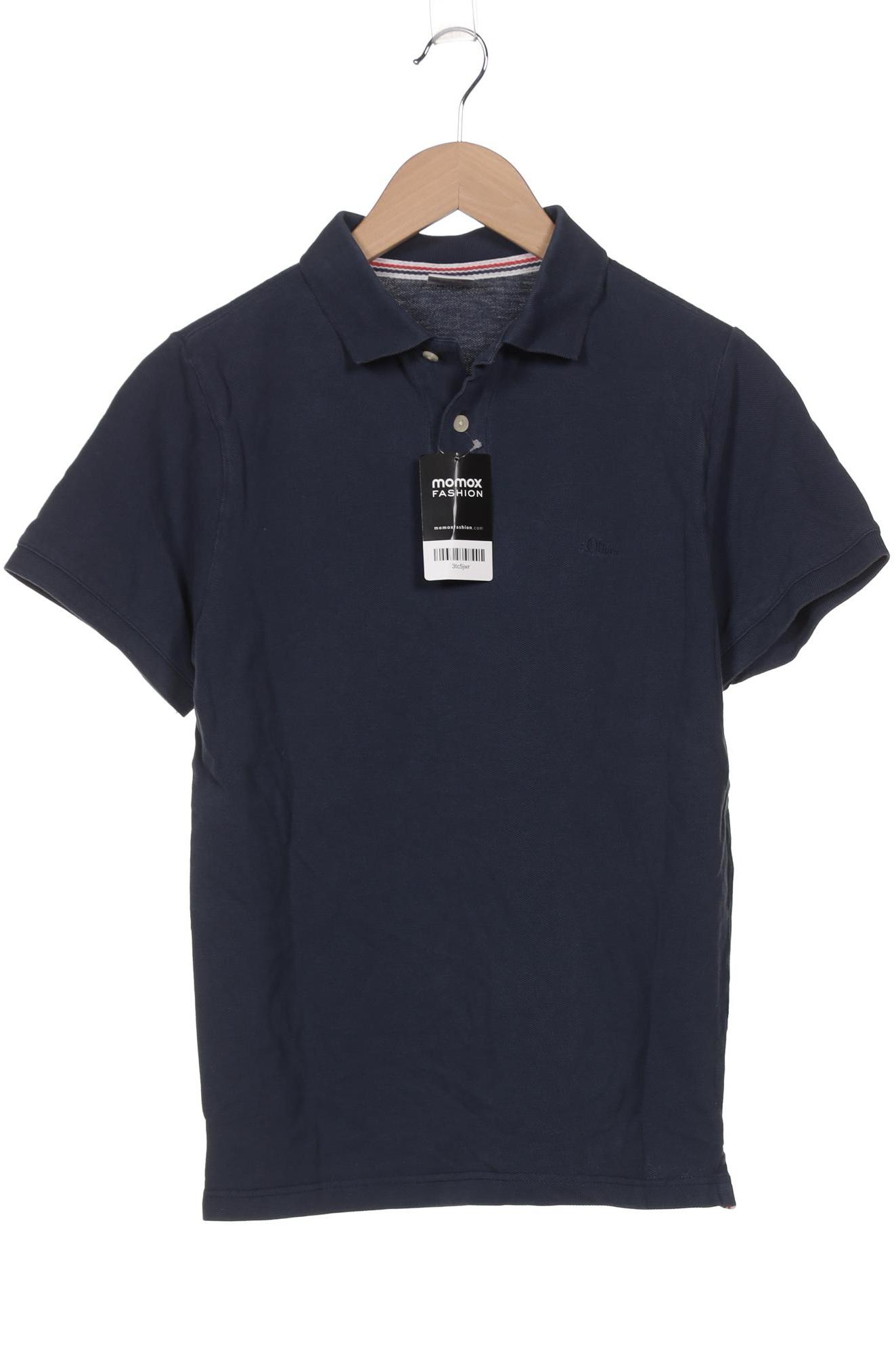 

s.Oliver Herren Poloshirt, marineblau, Gr. 46